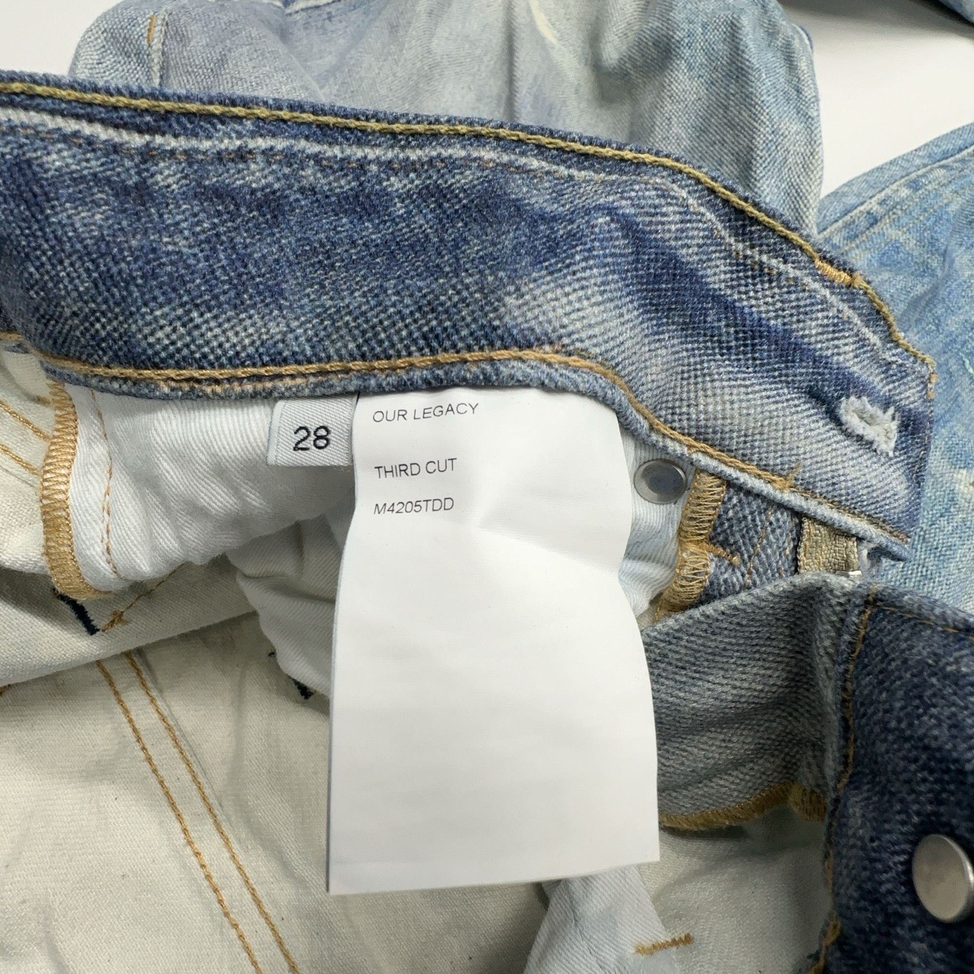 Our Legacy OUR LEGACY Distressed Jeans Size 28 Size US 28 / EU 44 - 3 Thumbnail