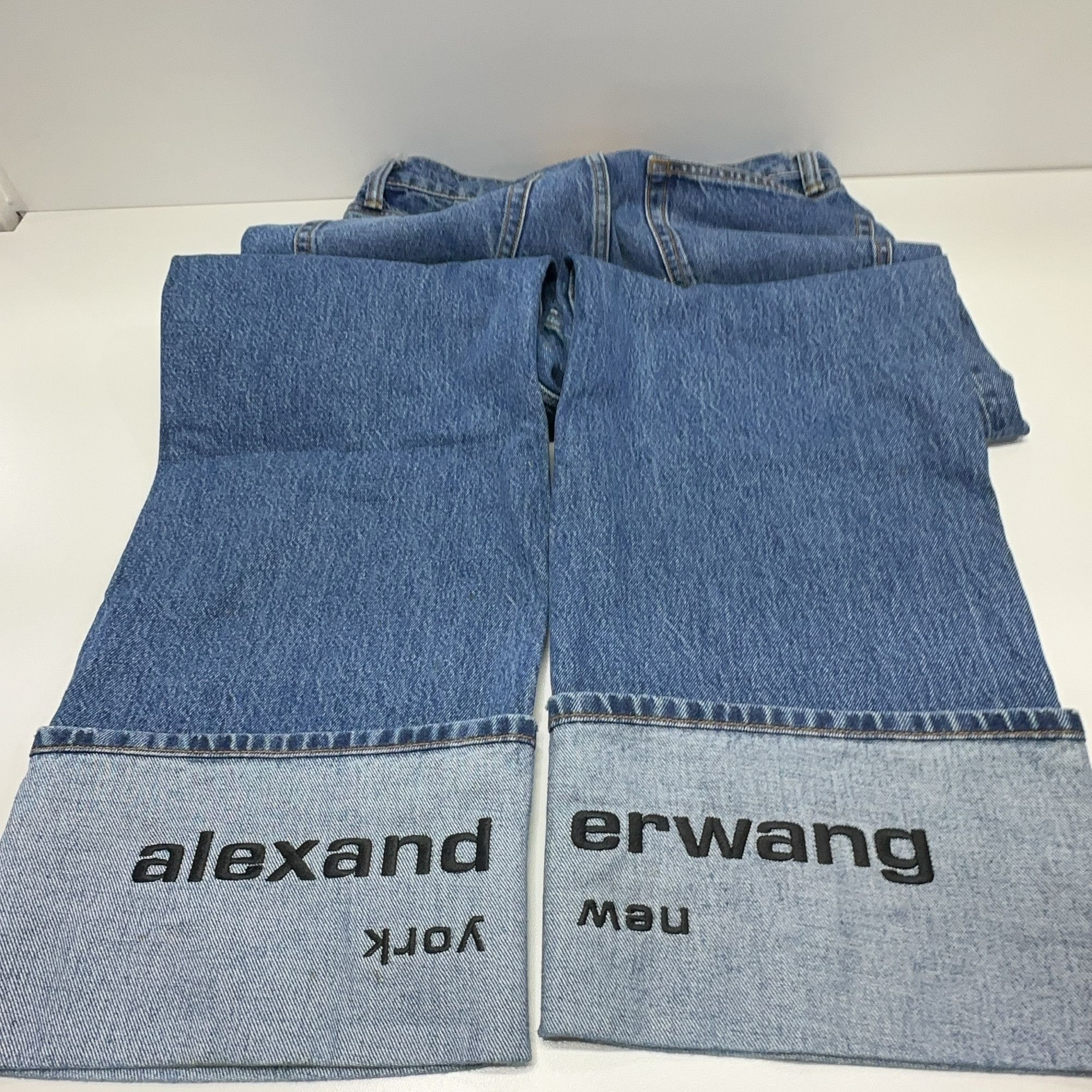 Alexander Wang Alexander Wang Embroidered Cuff Jeans Size 27 Size 27" / US 4 / IT 40 - 10 Thumbnail