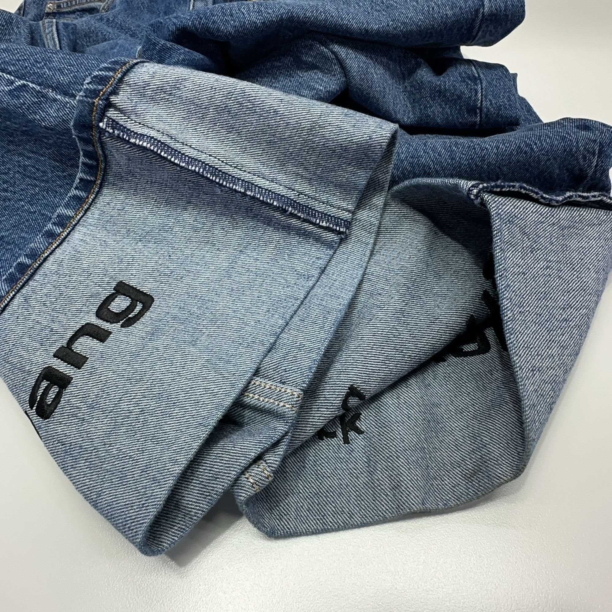 Alexander Wang Alexander Wang Embroidered Cuff Jeans Size 27 Size 27" / US 4 / IT 40 - 9 Thumbnail