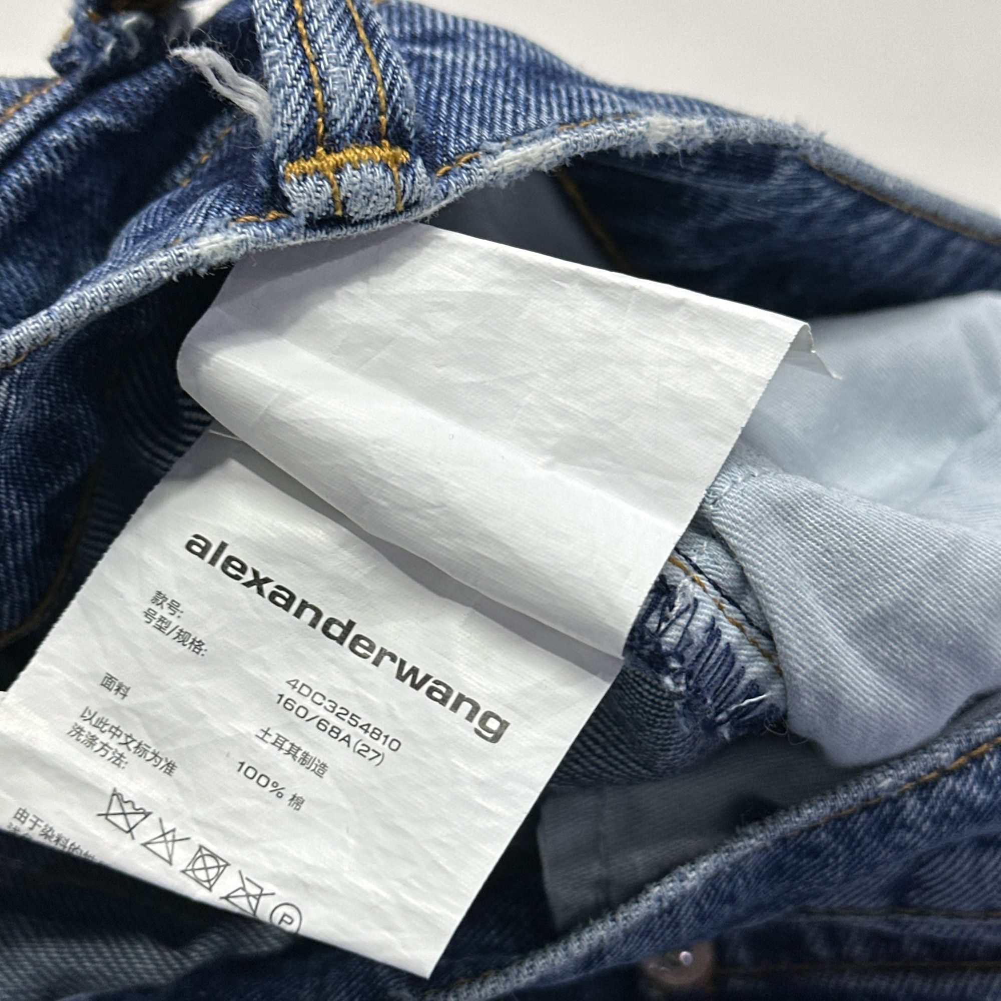 Alexander Wang Alexander Wang Embroidered Cuff Jeans Size 27 Size 27" / US 4 / IT 40 - 7 Thumbnail