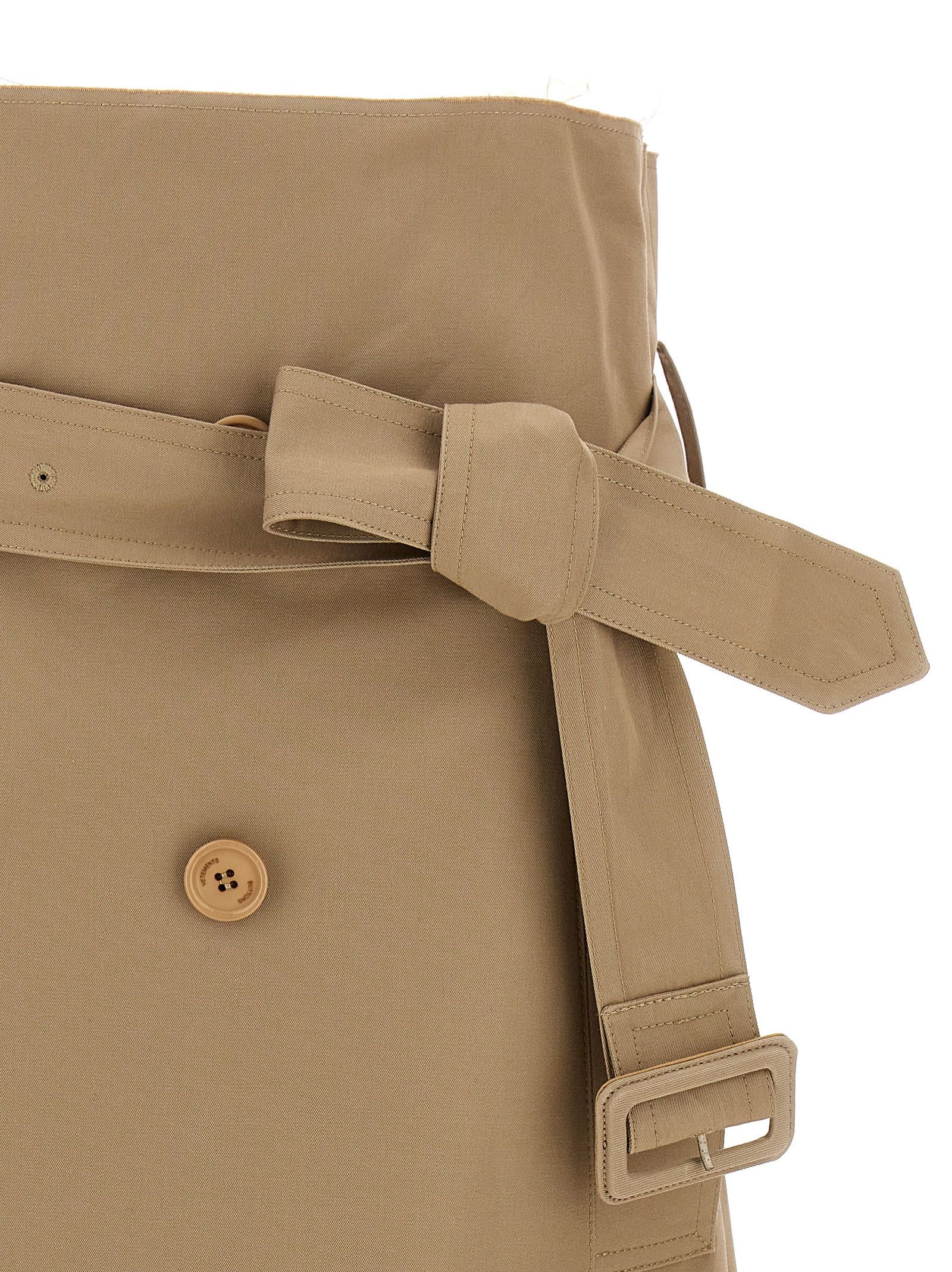 Vetements 'Deconstructed Trenchcoat' Skirt Size 32" / US 10 / IT 46 - 3 Thumbnail