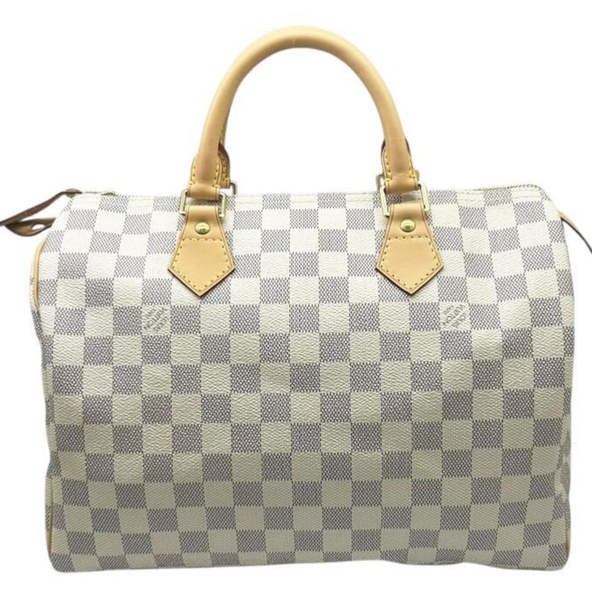 Louis Vuitton LOUIS VUITTON Damier Azur Speedy 30 M41533 SP3057 Handbag PVC Mini Boston Women's Men's Size ONE SIZE - 2 Thumbnail