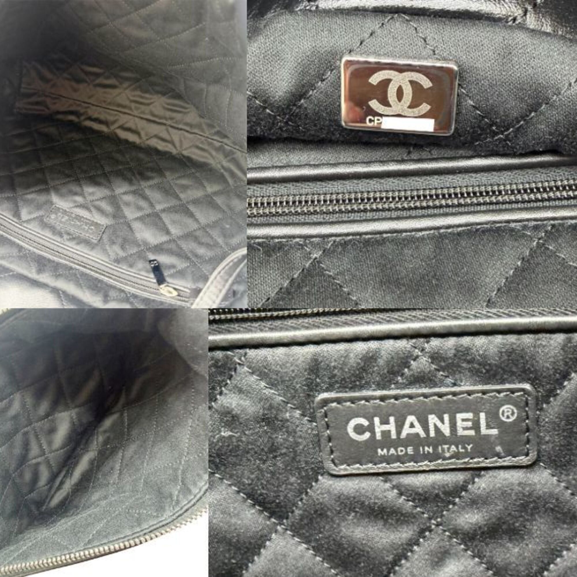Chanel CHANEL Matelassé 22 Small Handbag, Calfskin, Black AS3260, Chain Tote, Women's Size ONE SIZE - 10 Thumbnail