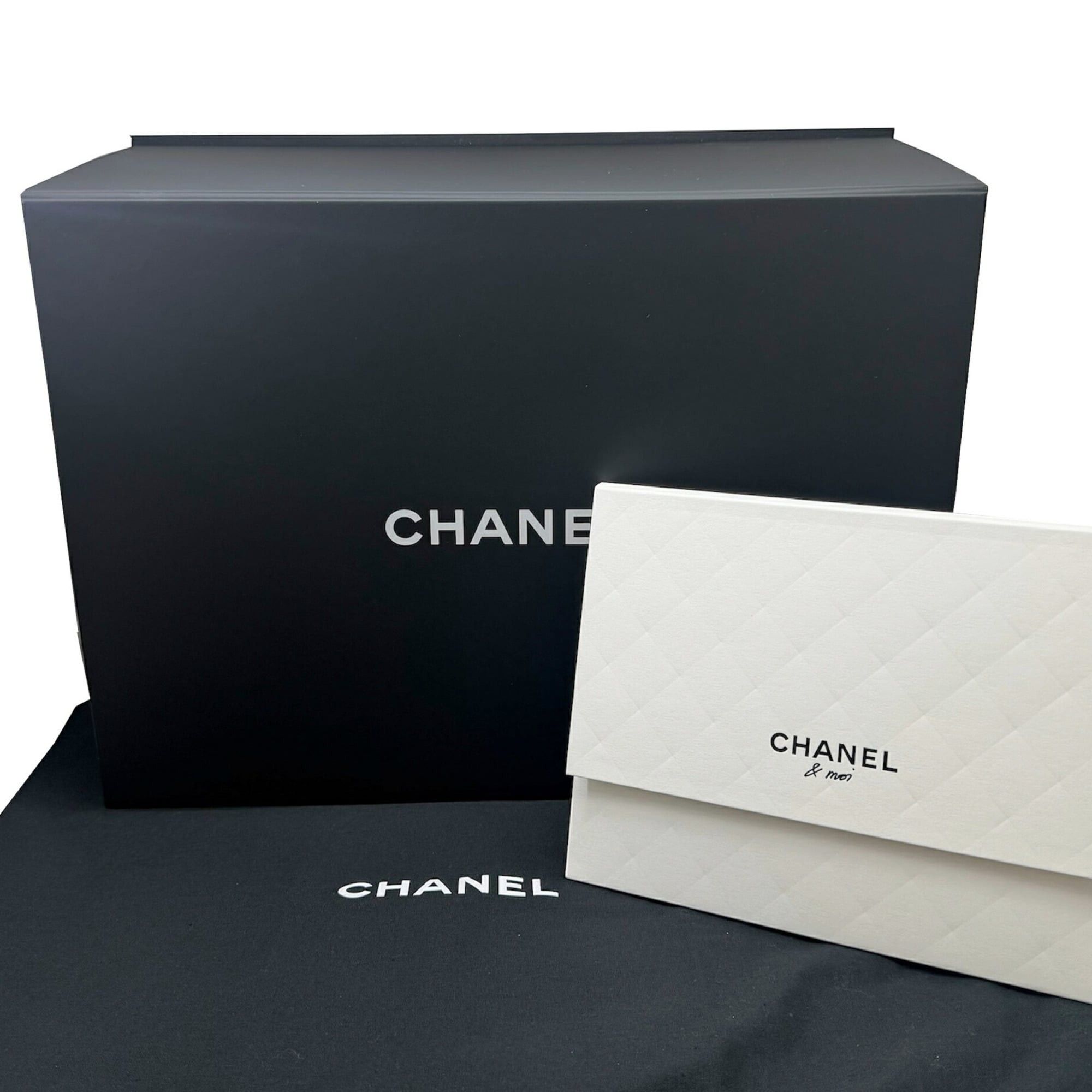 Chanel CHANEL Matelassé 22 Small Handbag, Calfskin, Black AS3260, Chain Tote, Women's Size ONE SIZE - 12 Thumbnail
