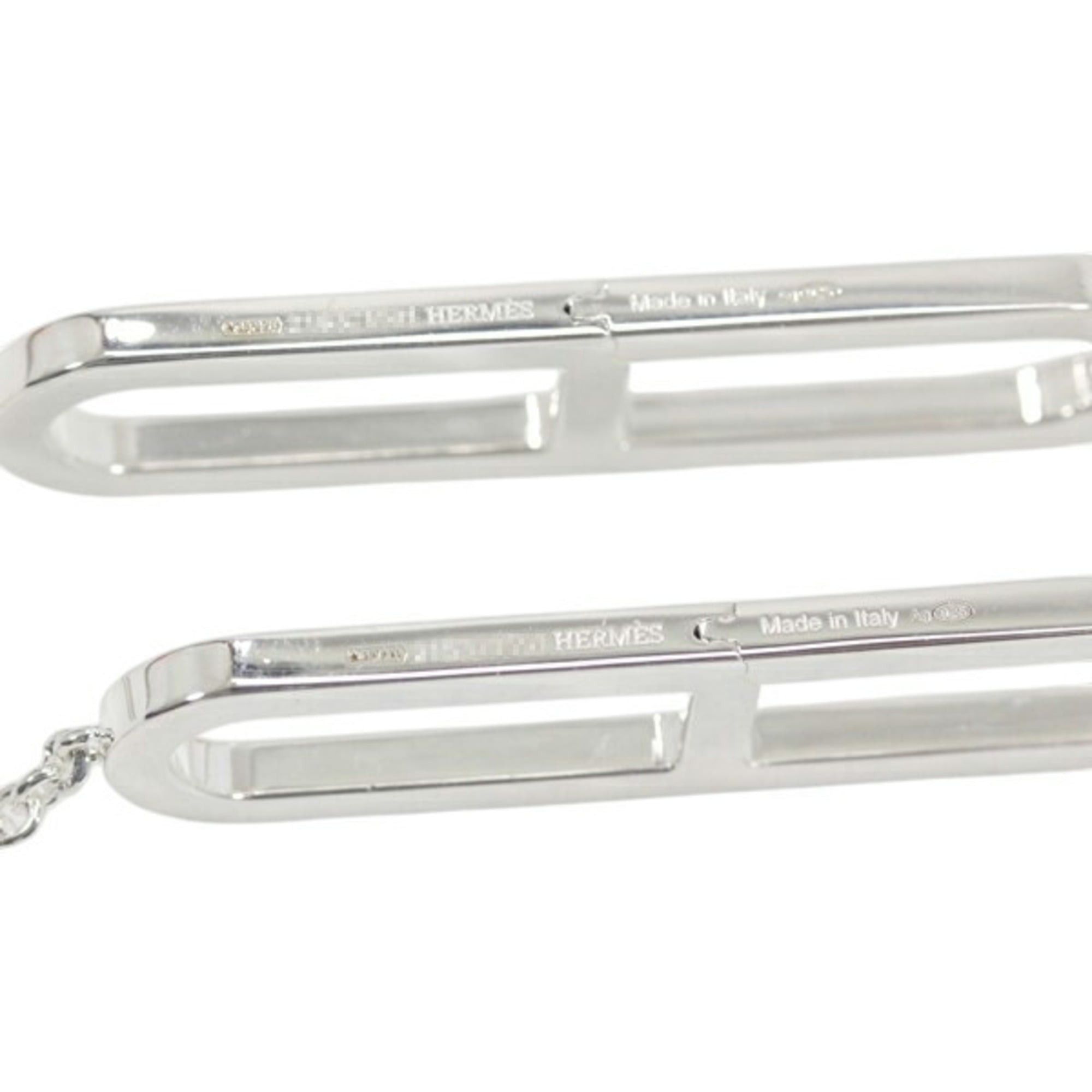 Hermes HERMES Ever Chaine d'Ancre Earrings for Women, Ag925, MO1036 Size ONE SIZE - 6 Thumbnail
