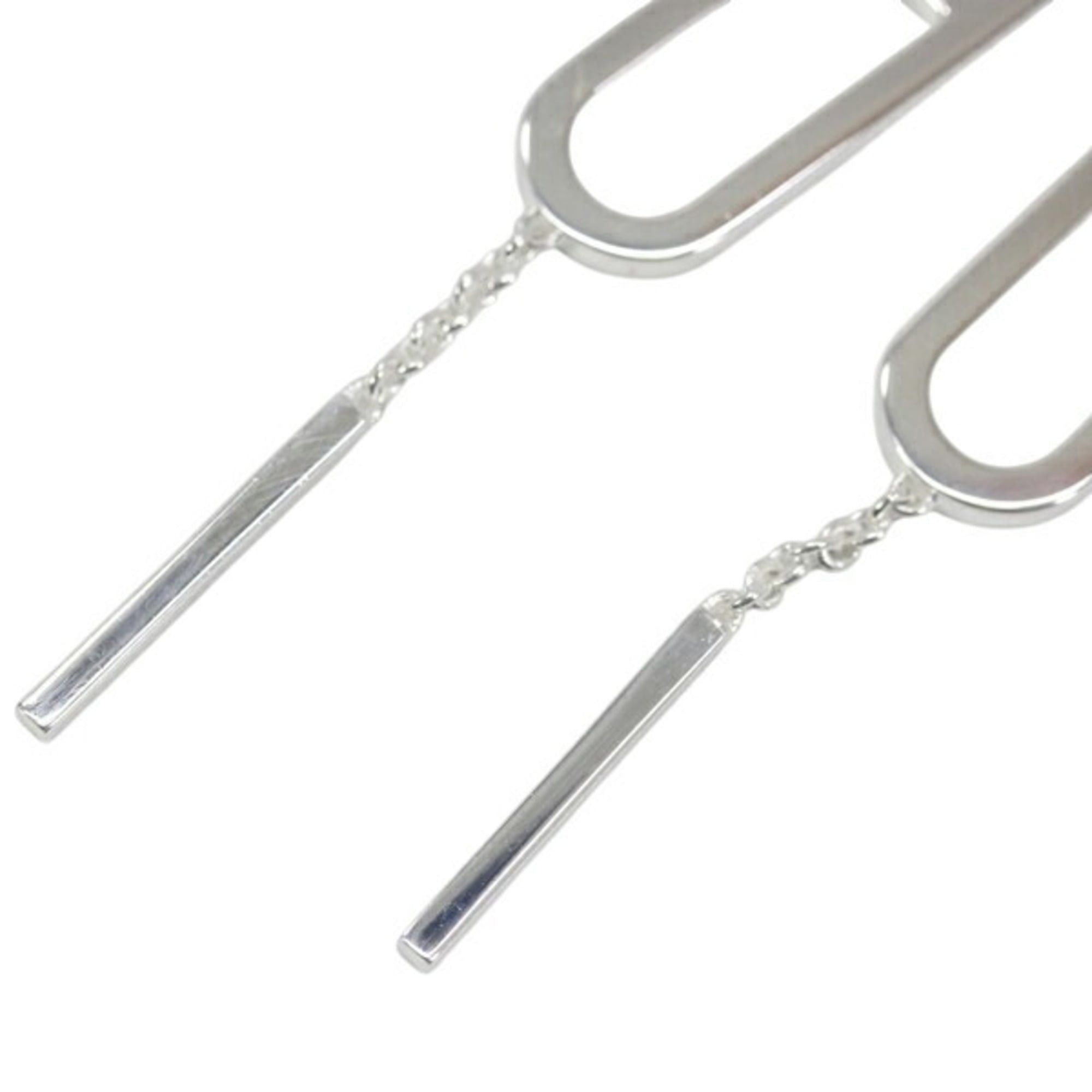 Hermes HERMES Ever Chaine d'Ancre Earrings for Women, Ag925, MO1036 Size ONE SIZE - 4 Thumbnail
