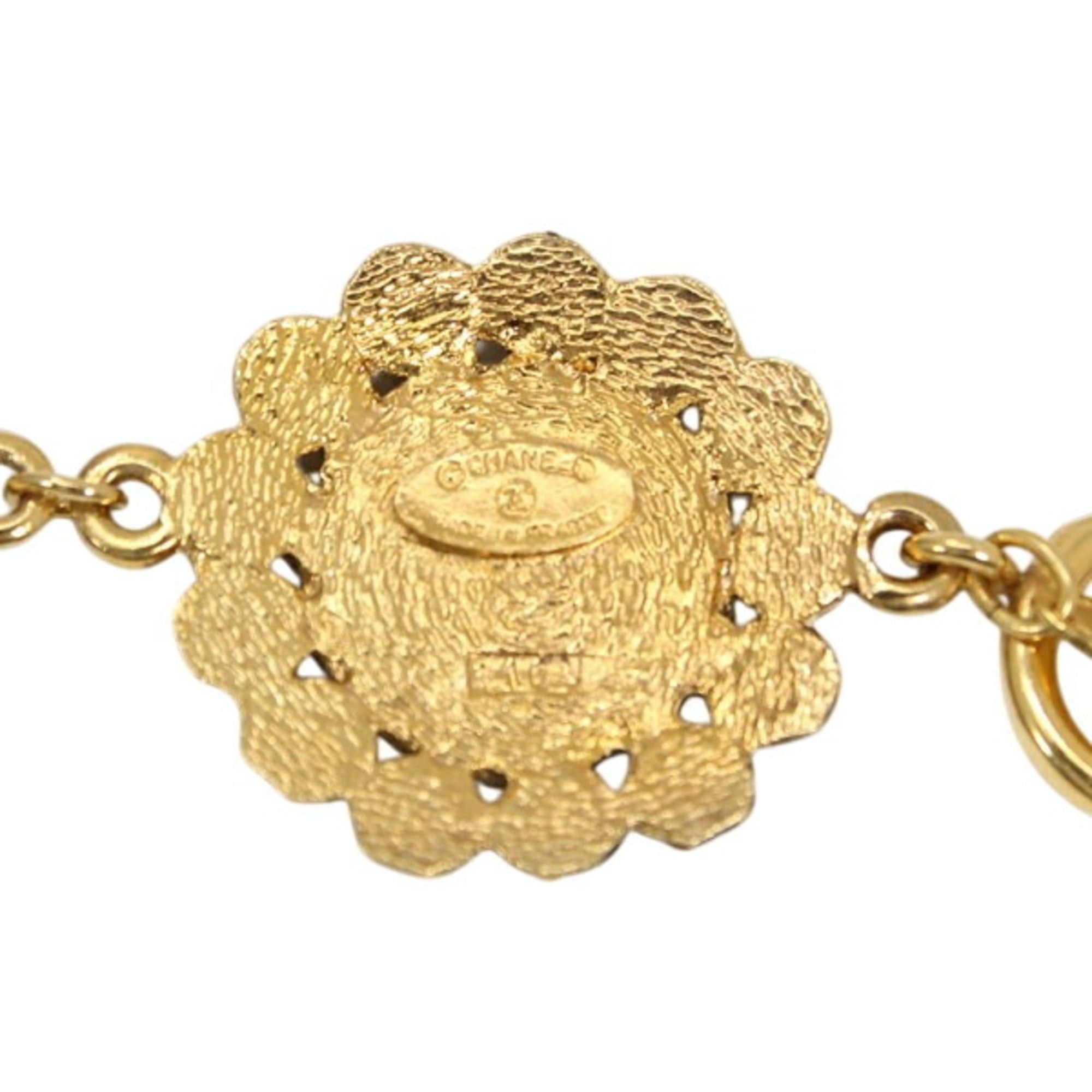 Chanel CHANEL bracelet, gold, Cambon design, women's, GP BB3500 Size ONE SIZE - 5 Thumbnail