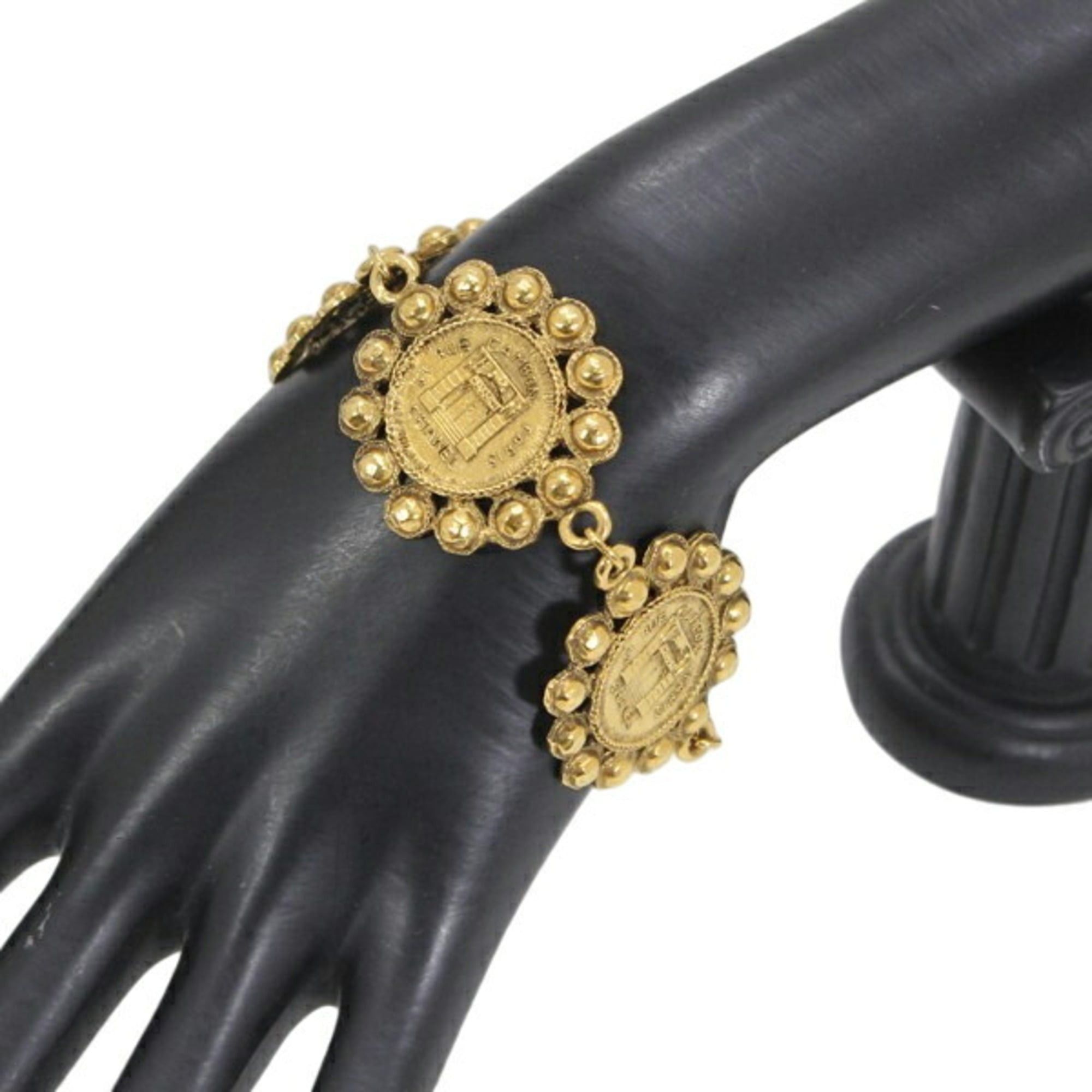 Chanel CHANEL bracelet, gold, Cambon design, women's, GP BB3500 Size ONE SIZE - 8 Thumbnail
