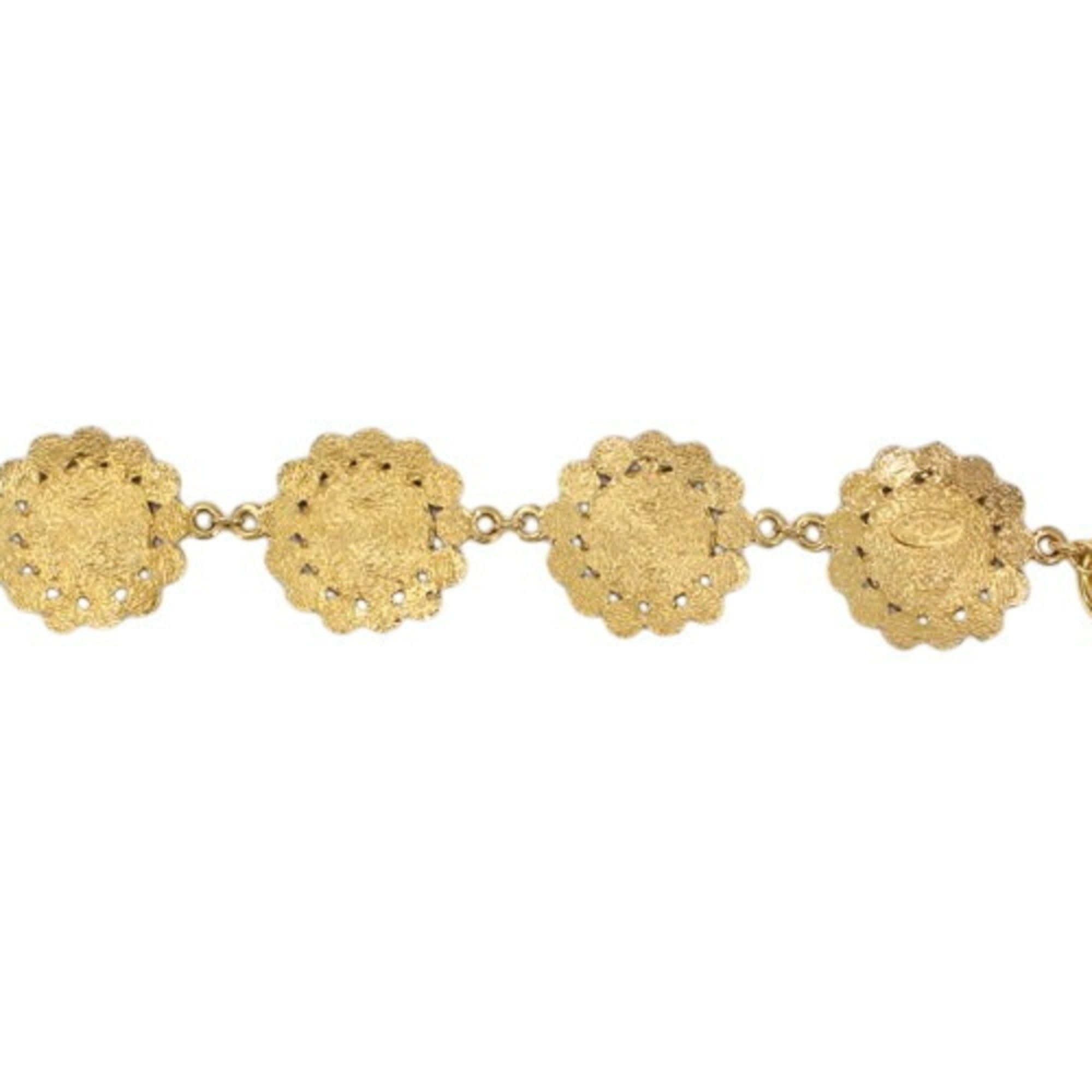 Chanel CHANEL bracelet, gold, Cambon design, women's, GP BB3500 Size ONE SIZE - 4 Thumbnail