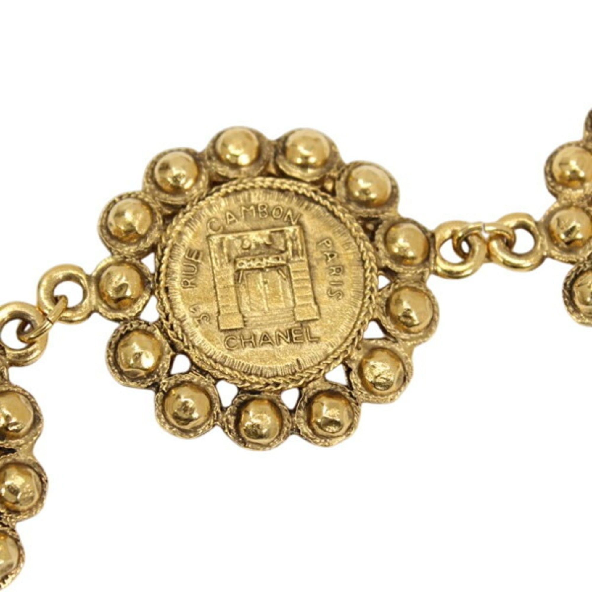 Chanel CHANEL bracelet, gold, Cambon design, women's, GP BB3500 Size ONE SIZE - 7 Thumbnail