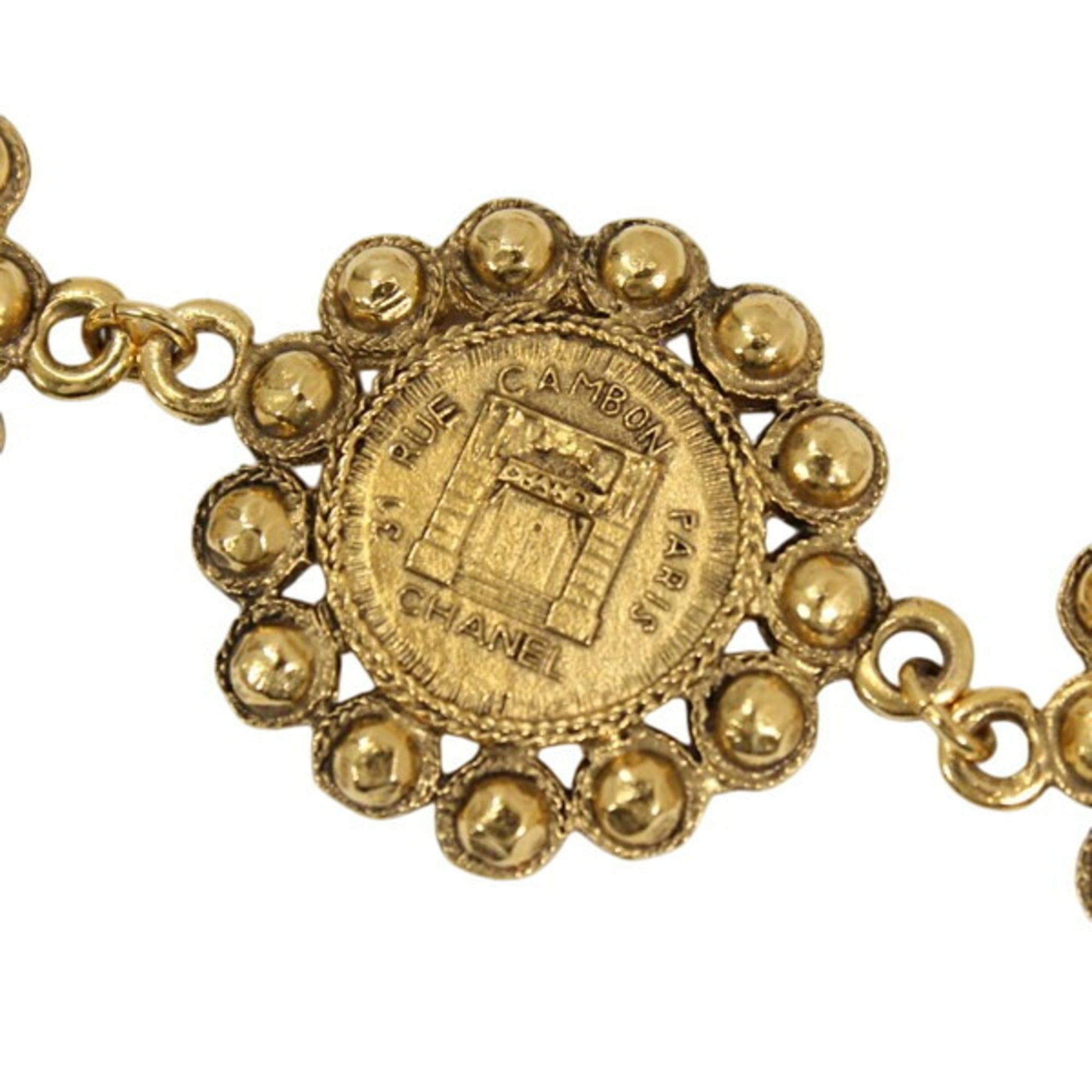 Chanel CHANEL bracelet, gold, Cambon design, women's, GP BB3500 Size ONE SIZE - 6 Thumbnail
