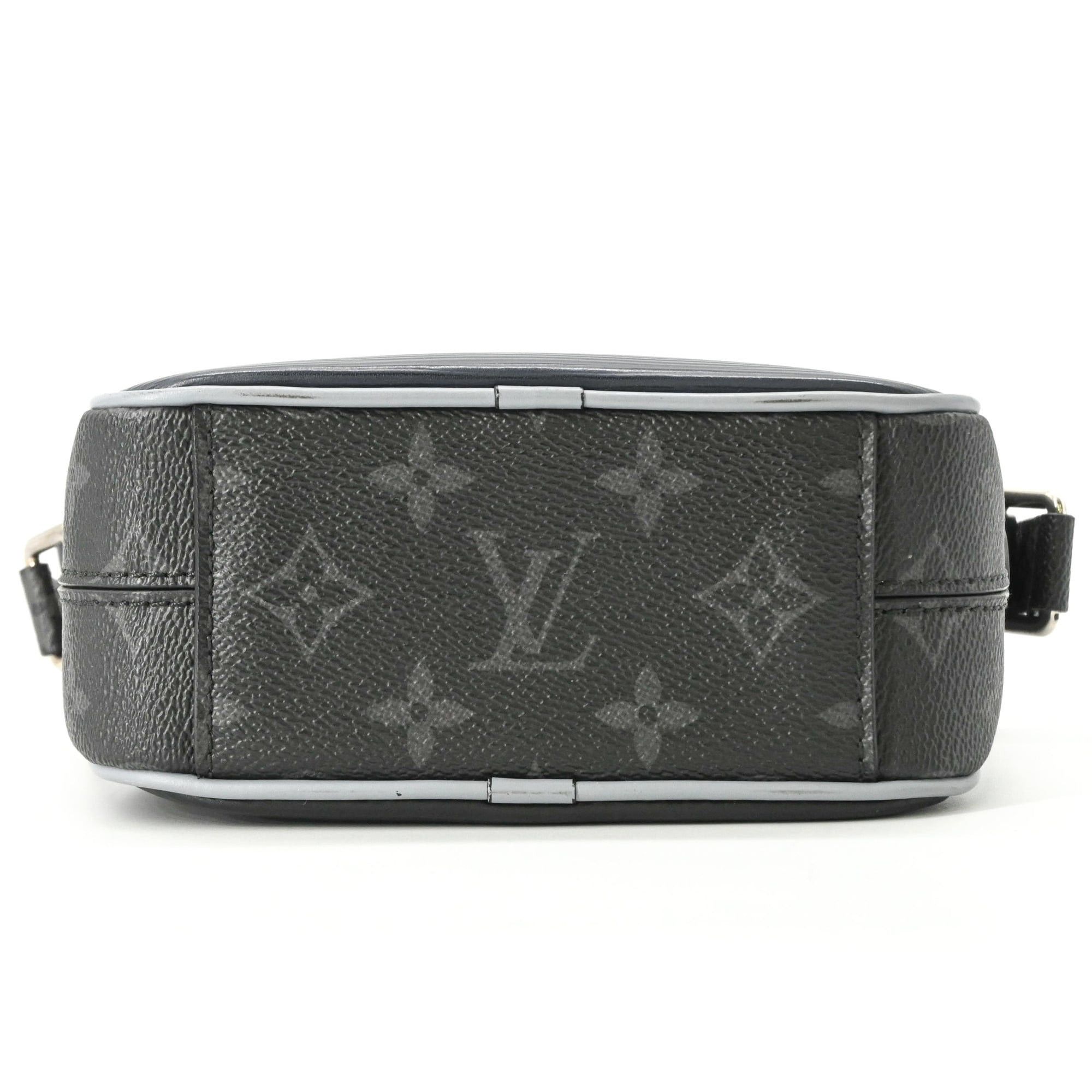 Louis Vuitton Louis Vuitton Danube PM Shoulder Bag Epi Monogram Eclipse Black Navy M53421 Size ONE SIZE - 6 Thumbnail