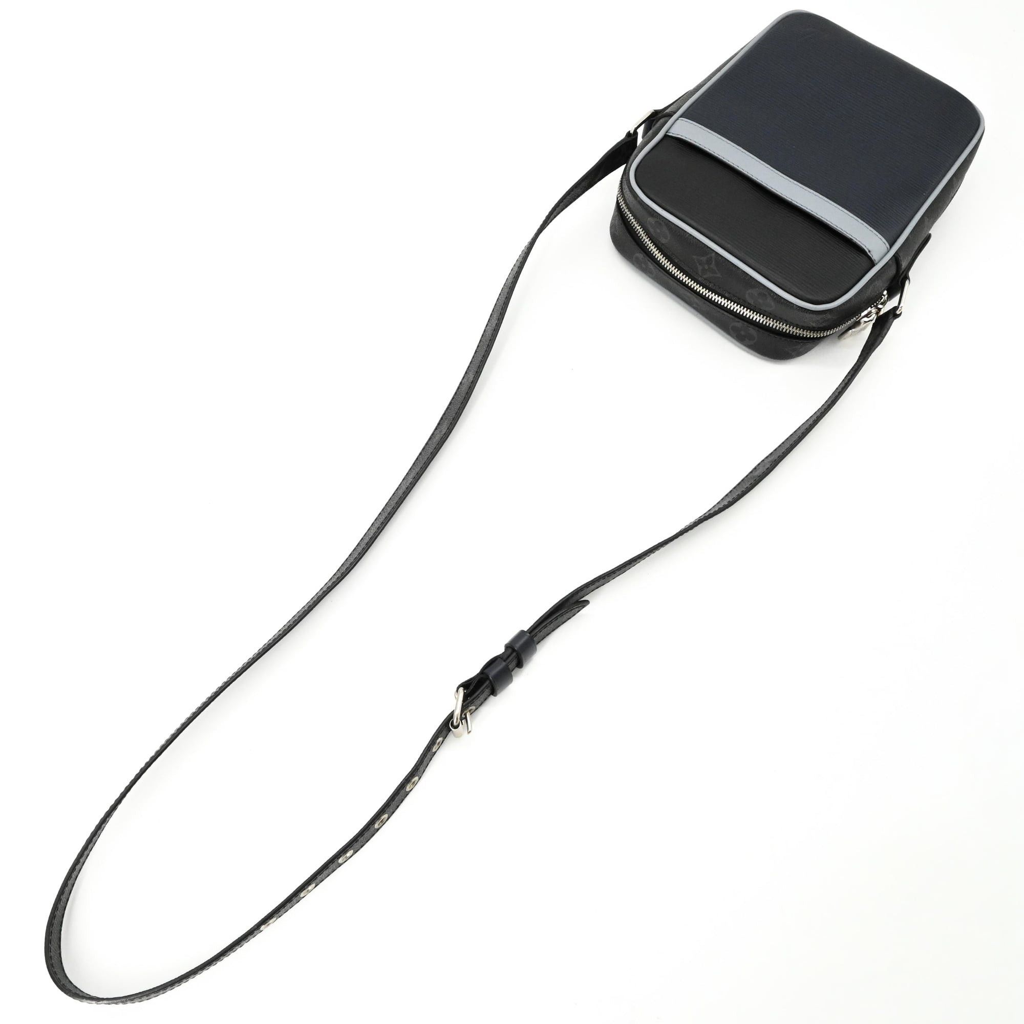 Louis Vuitton Louis Vuitton Danube PM Shoulder Bag Epi Monogram Eclipse Black Navy M53421 Size ONE SIZE - 13 Thumbnail