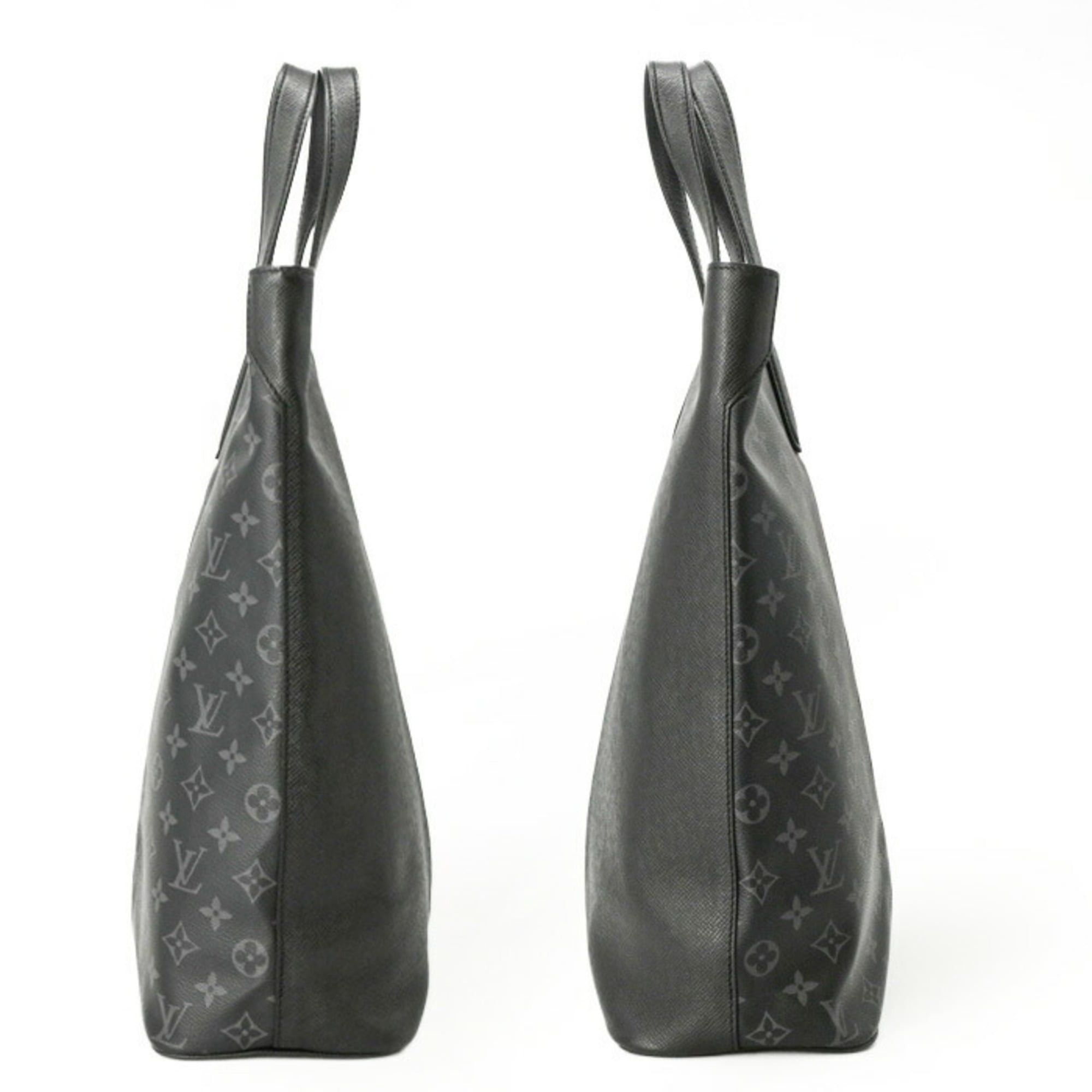 Louis Vuitton Louis Vuitton Taigarama Monogram City Tote Bag Handbag Noir M30431 Size ONE SIZE - 3 Thumbnail
