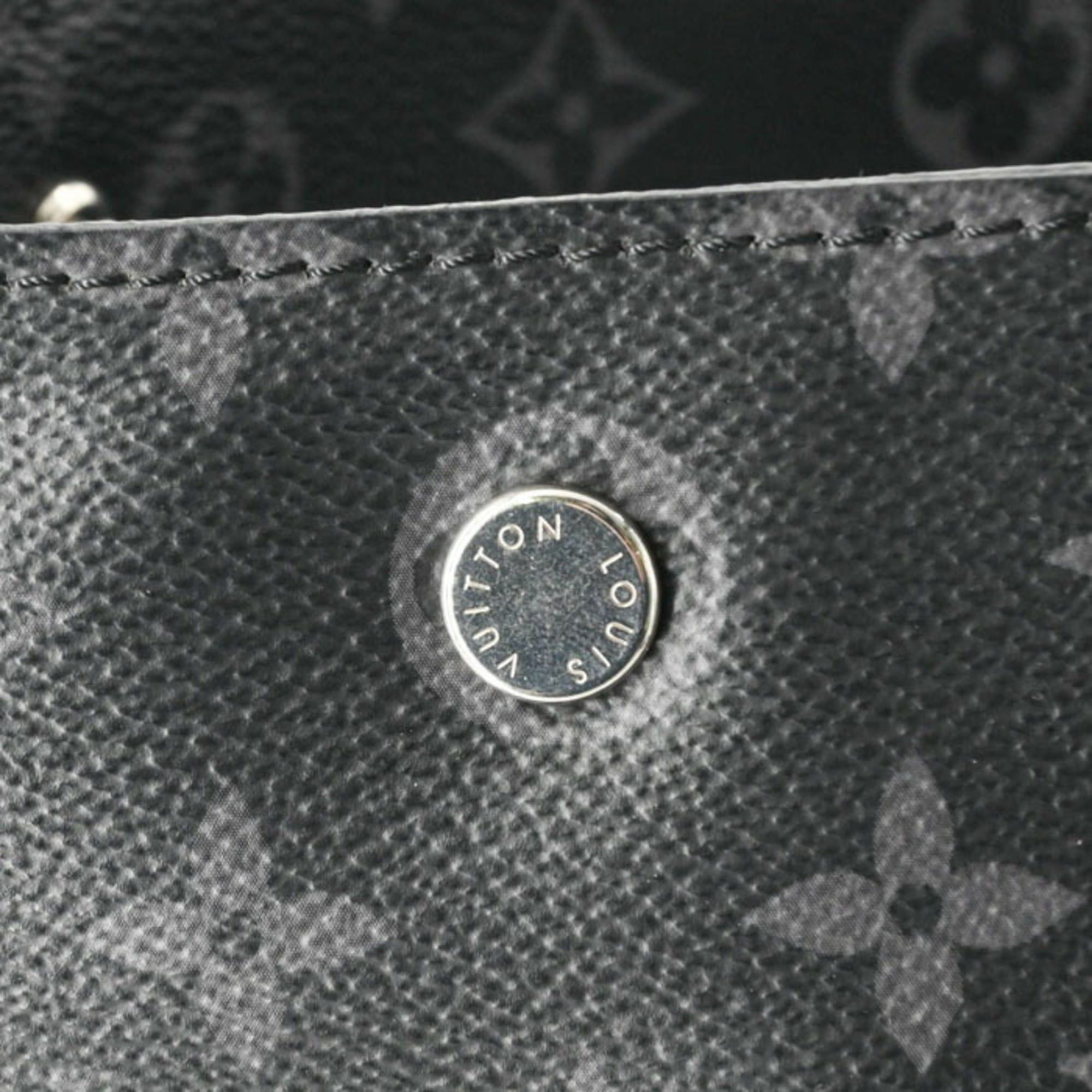 Louis Vuitton Louis Vuitton Taigarama Monogram City Tote Bag Handbag Noir M30431 Size ONE SIZE - 6 Thumbnail