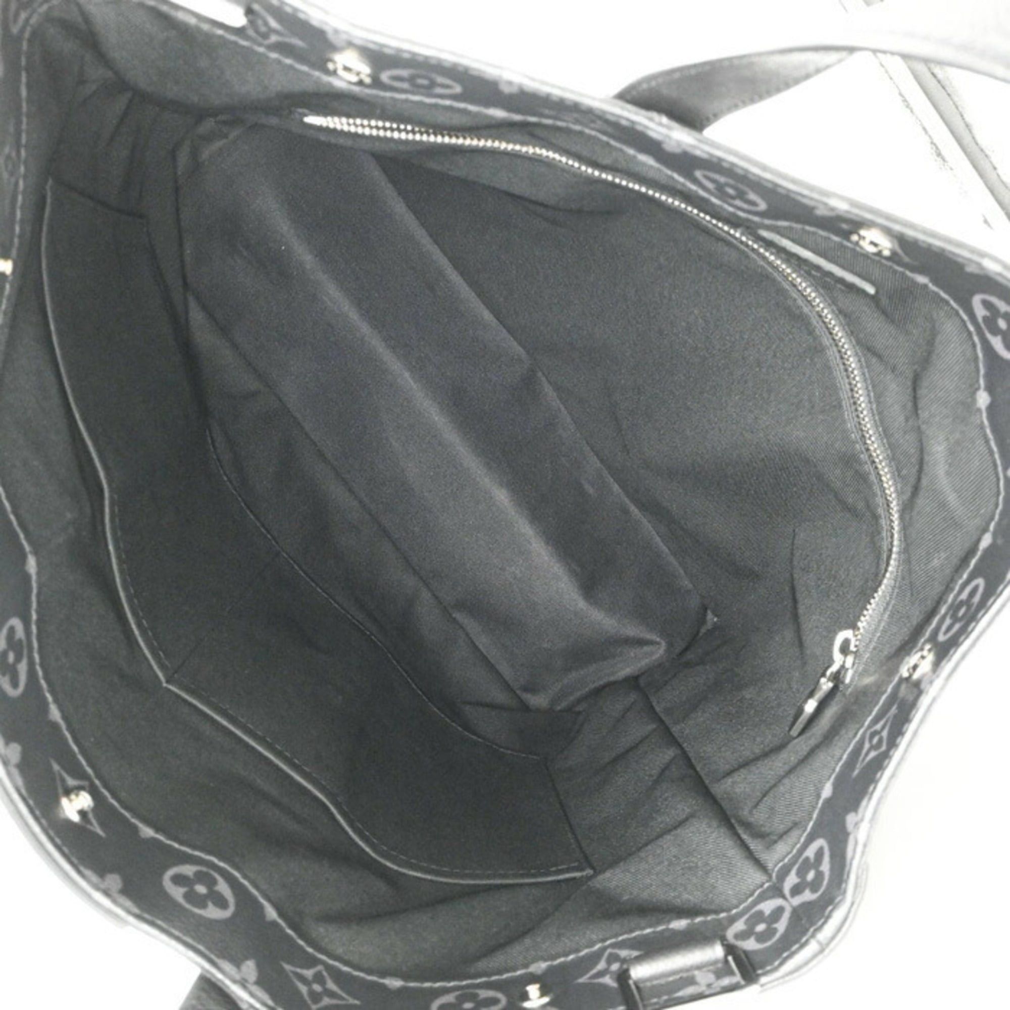 Louis Vuitton Louis Vuitton Taigarama Monogram City Tote Bag Handbag Noir M30431 Size ONE SIZE - 7 Thumbnail