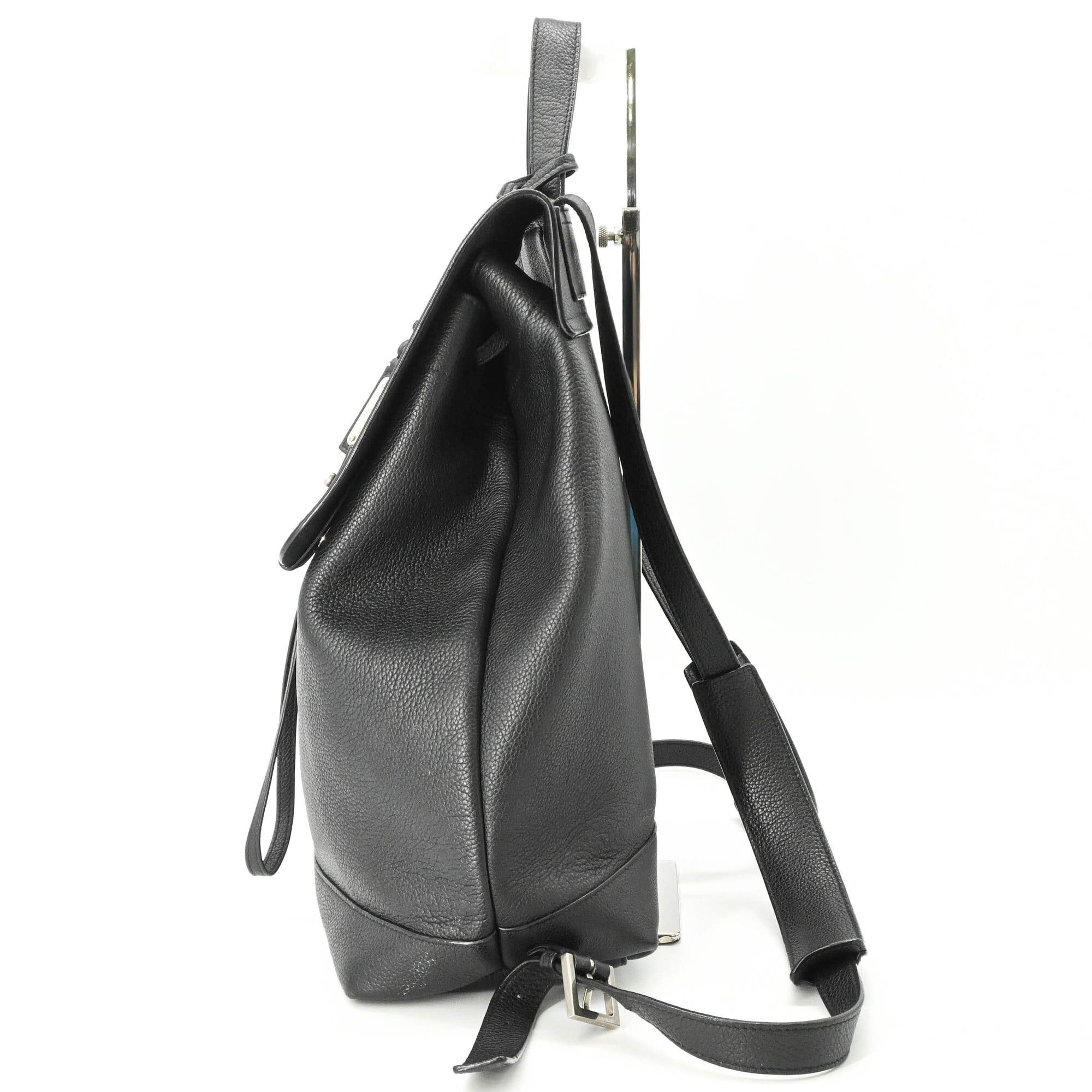 Saint Laurent Paris SAINT LAURENT Sac de Jour Backpack, Leather, Black, Men's & Women's, 480585 Size ONE SIZE - 4 Thumbnail