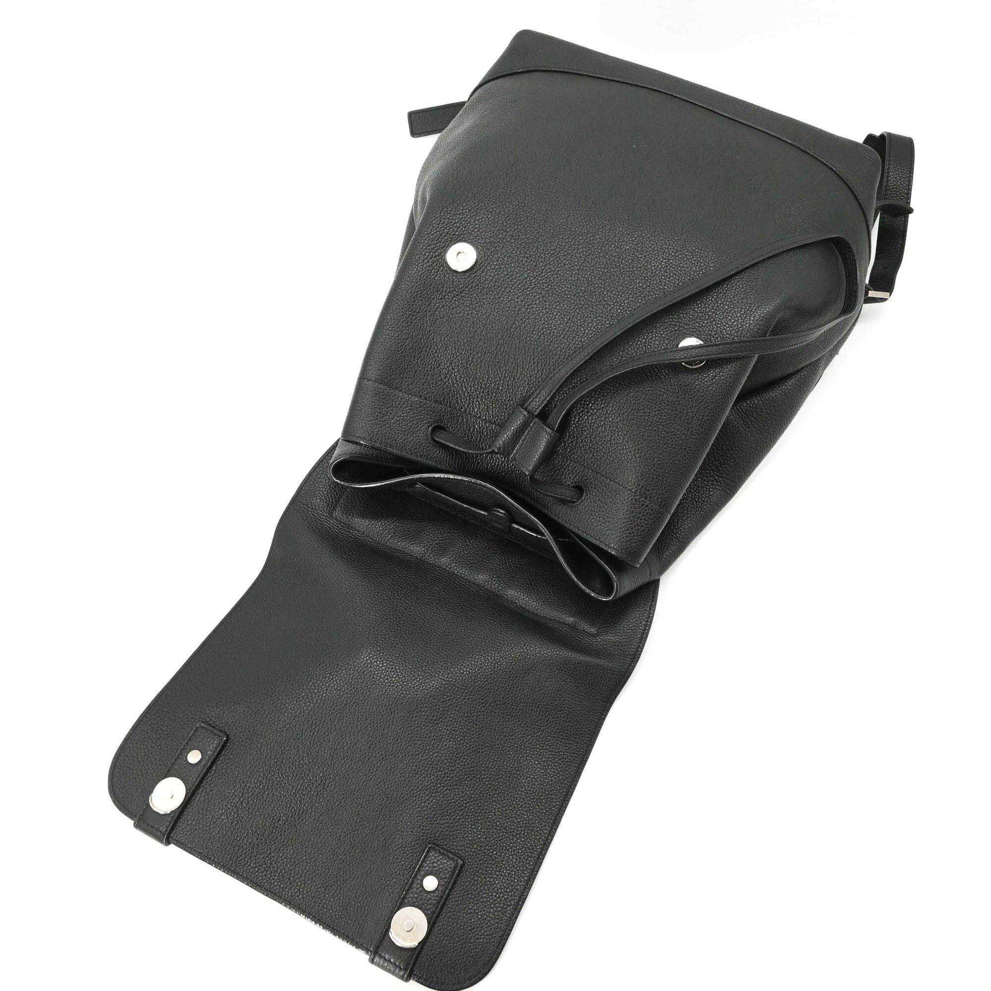 Saint Laurent Paris SAINT LAURENT Sac de Jour Backpack, Leather, Black, Men's & Women's, 480585 Size ONE SIZE - 7 Thumbnail