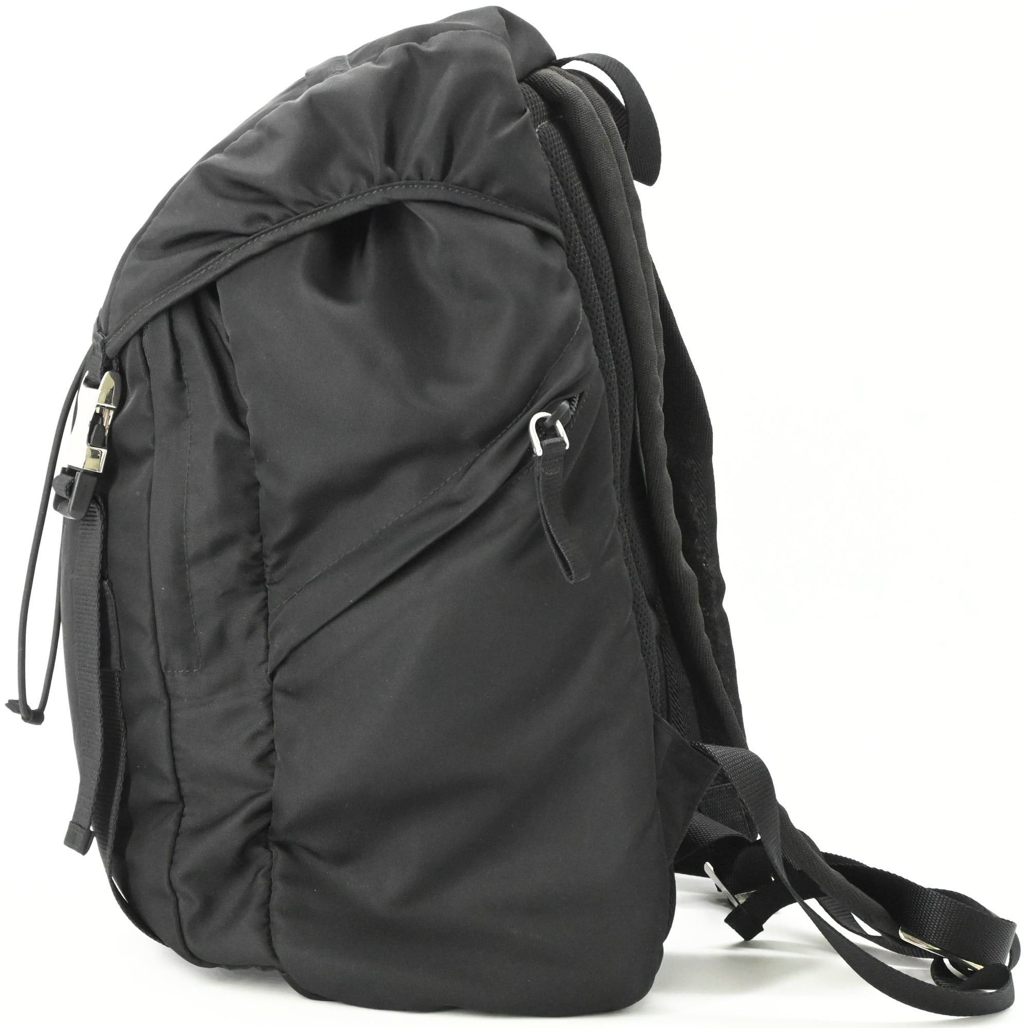 Prada PRADA Tessuto Nylon Backpack Triangle Black 2VZ062 Size ONE SIZE - 5 Thumbnail