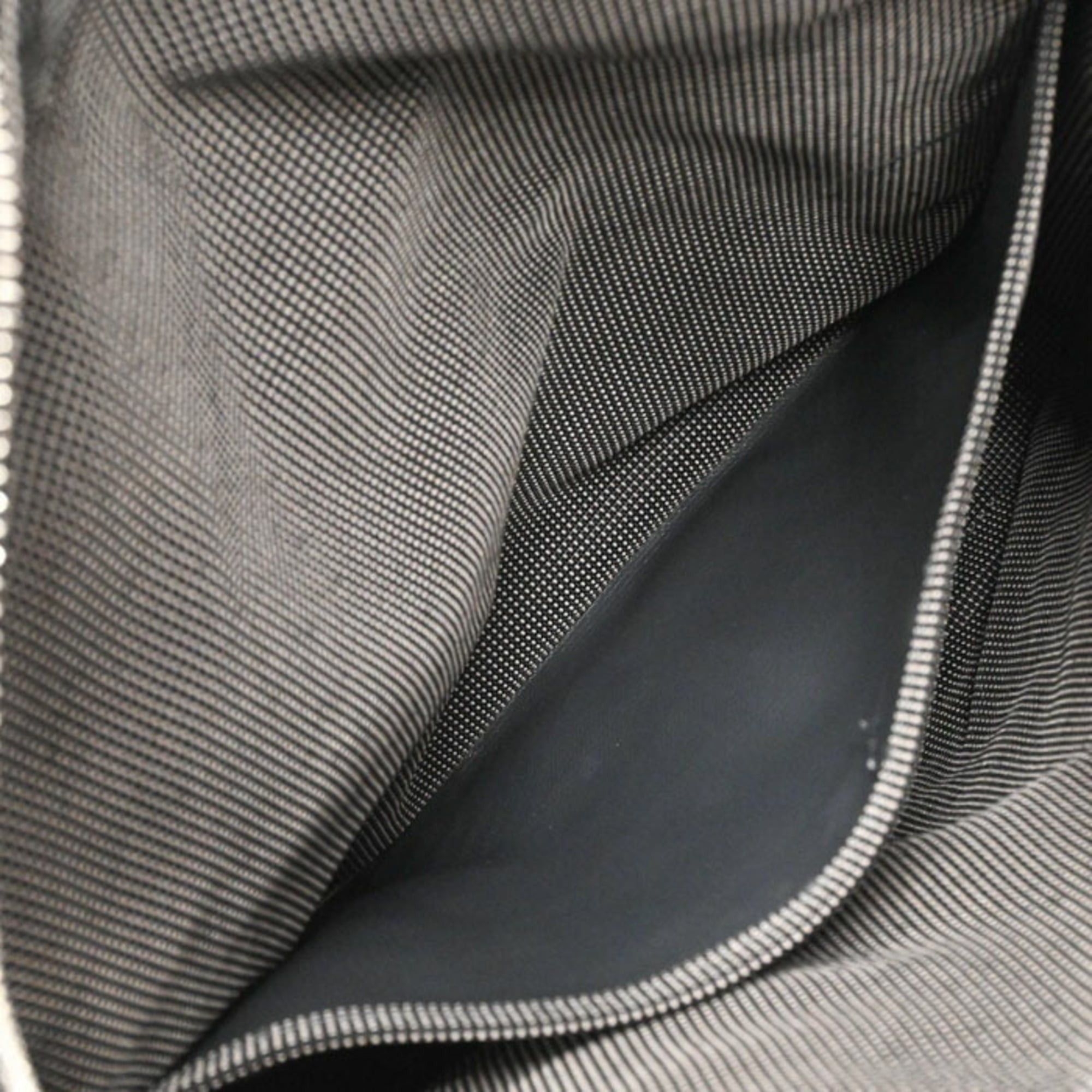 Hermes Hermes Herline Ad PM Canvas Tote Bag Backpack for Men and Women, Gray/Black Size ONE SIZE - 11 Thumbnail