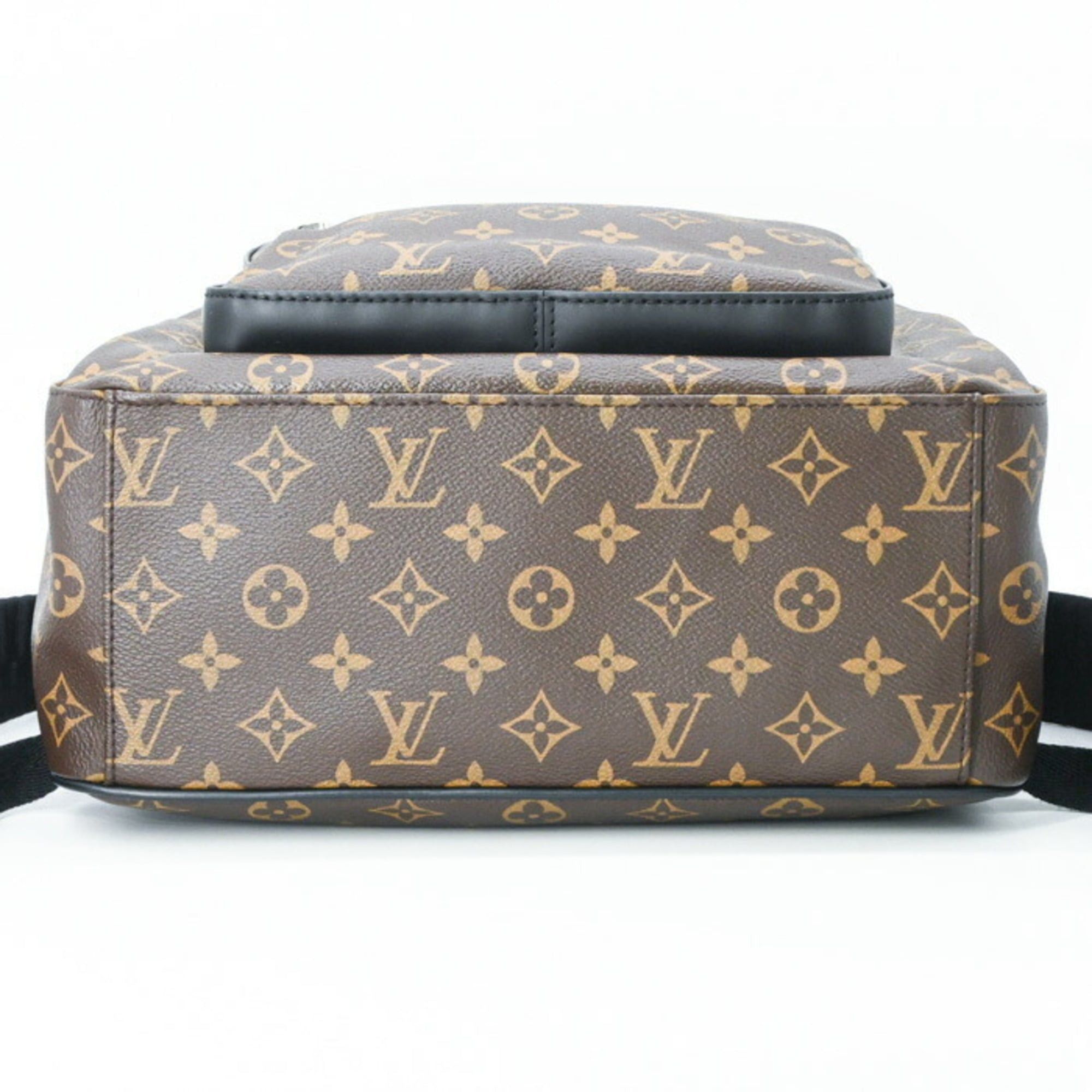Louis Vuitton LOUIS VUITTON Josh Monogram Macassar Backpack Leather Brown M41530 Size ONE SIZE - 5 Thumbnail