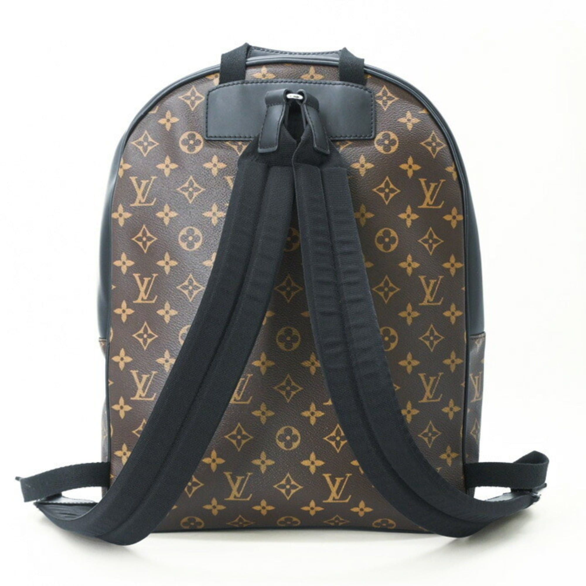 Louis Vuitton LOUIS VUITTON Josh Monogram Macassar Backpack Leather Brown M41530 Size ONE SIZE - 2 Thumbnail