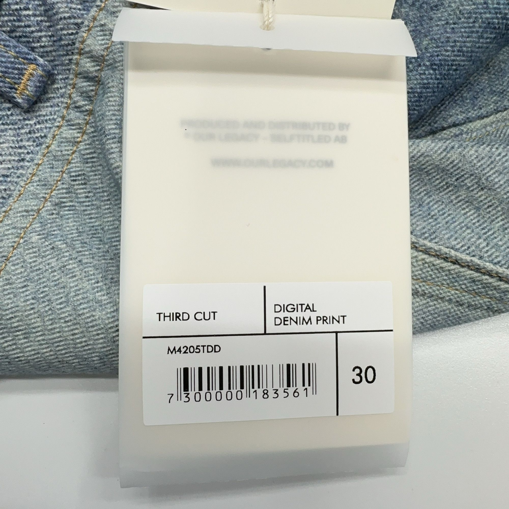 Our Legacy Our Legacy Third Cut Digital Print Jeans Size 30 Size US 30 / EU 46 - 4 Thumbnail
