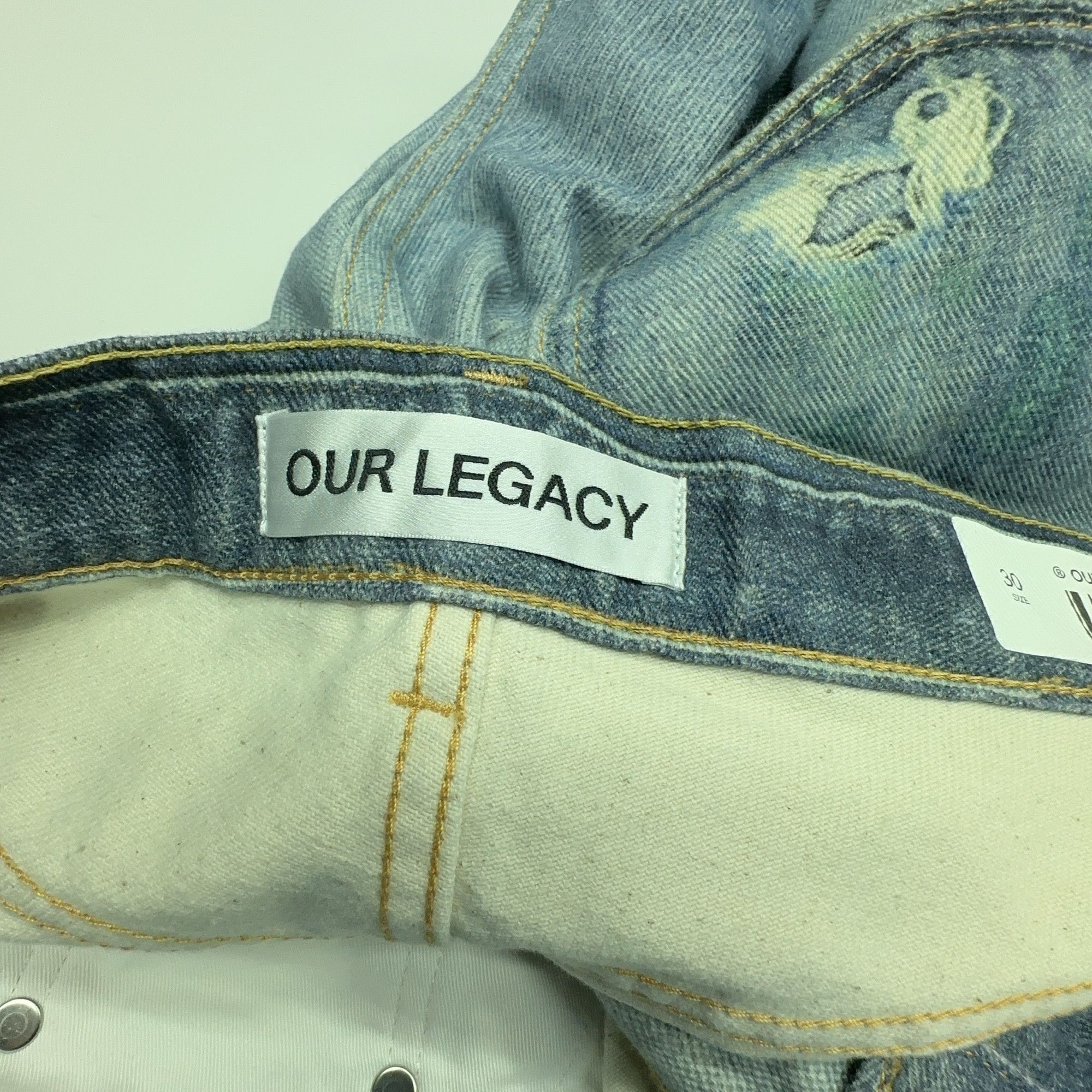 Our Legacy Our Legacy Third Cut Digital Print Jeans Size 30 Size US 30 / EU 46 - 5 Thumbnail