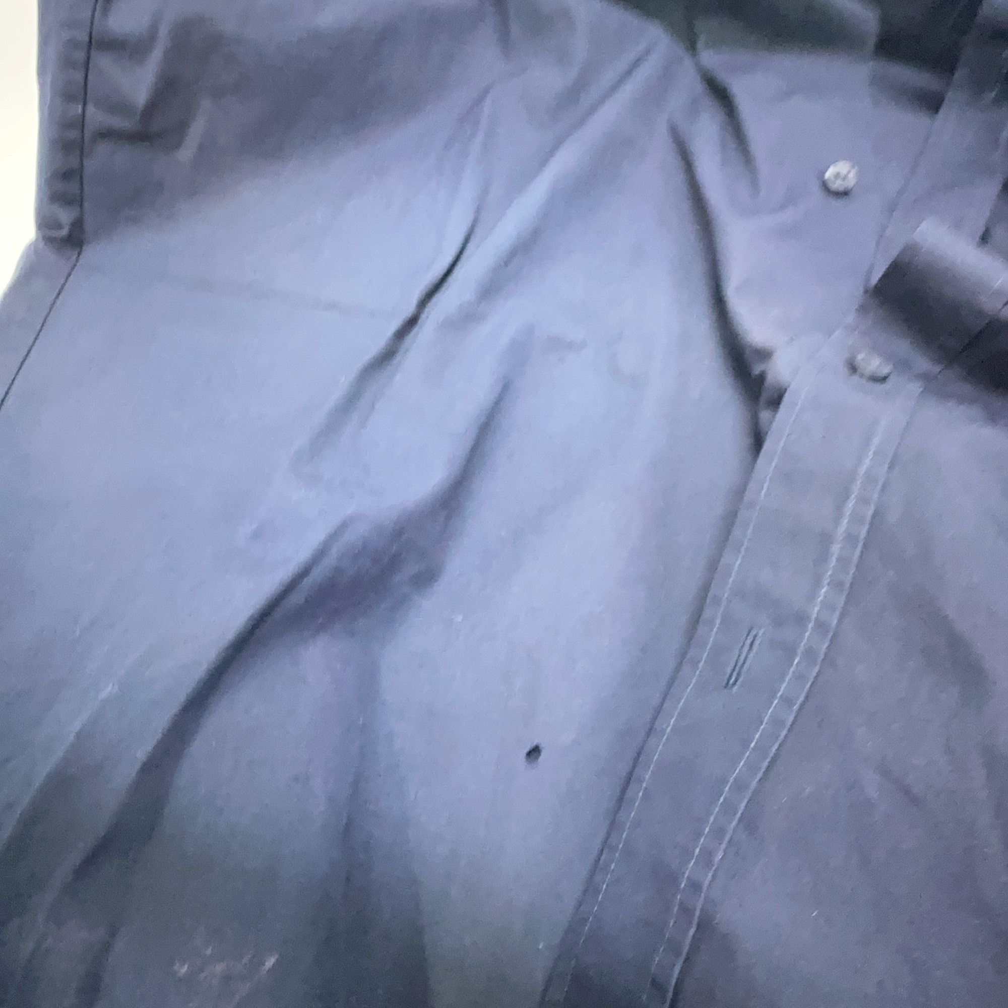 Balenciaga Balenciaga Logo Print Button Up Shirt Size 38 Size US S / EU 44-46 / 1 - 17 Thumbnail