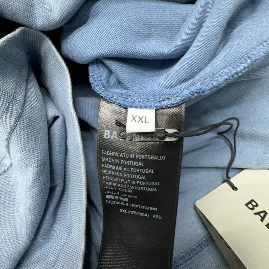 Balenciaga Balenciaga Wave Logo Short Sleeve T-Shirt Size XXL Size US XXL / EU 58 / 5 - 3 Thumbnail