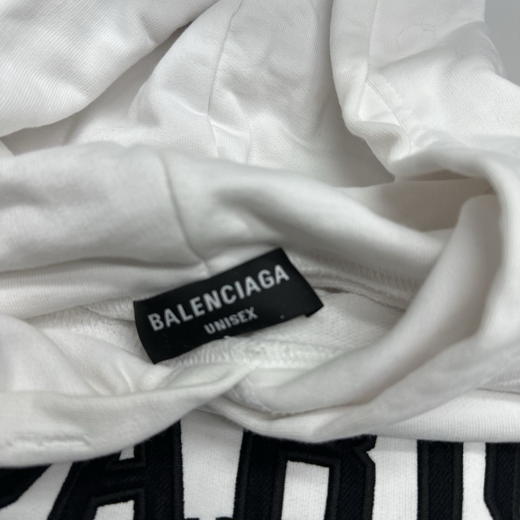Balenciaga Balenciaga Paris Logo Hoodie Size M Size US M / EU 48-50 / 2 - 3 Thumbnail