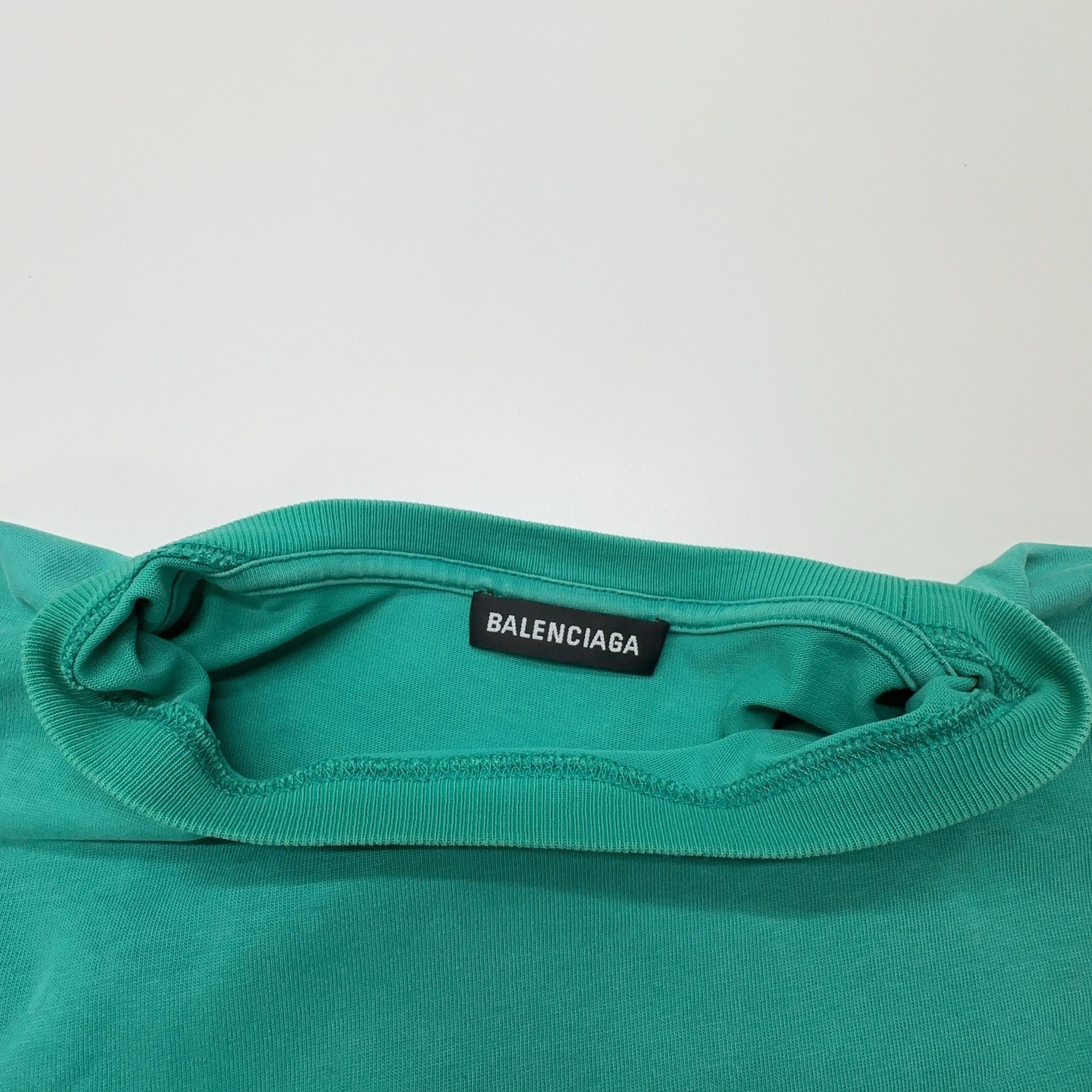 Balenciaga Balenciaga Wave Logo T-Shirt Size S Size US S / EU 44-46 / 1 - 5 Thumbnail