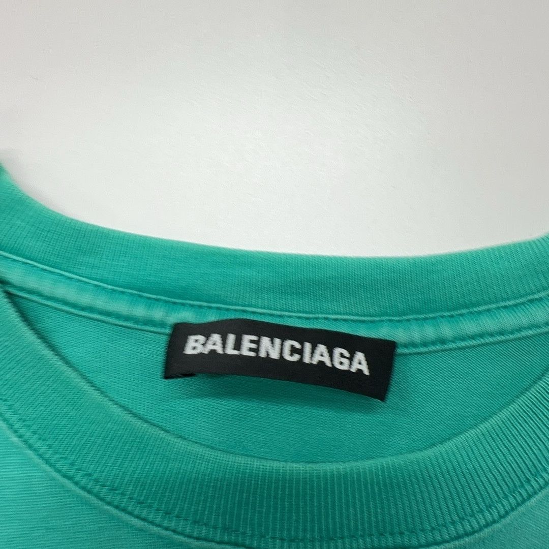 Balenciaga Balenciaga Wave Logo T-Shirt Size S Size US S / EU 44-46 / 1 - 4 Thumbnail