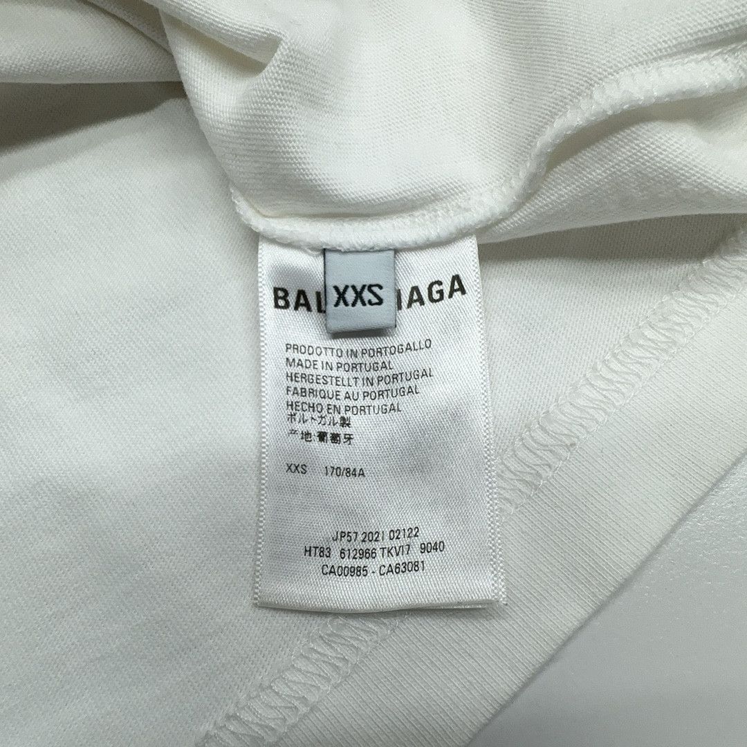 Balenciaga Balenciaga Pixel Logo T-Shirt Size XXS Size US XXS / EU 40 - 4 Thumbnail