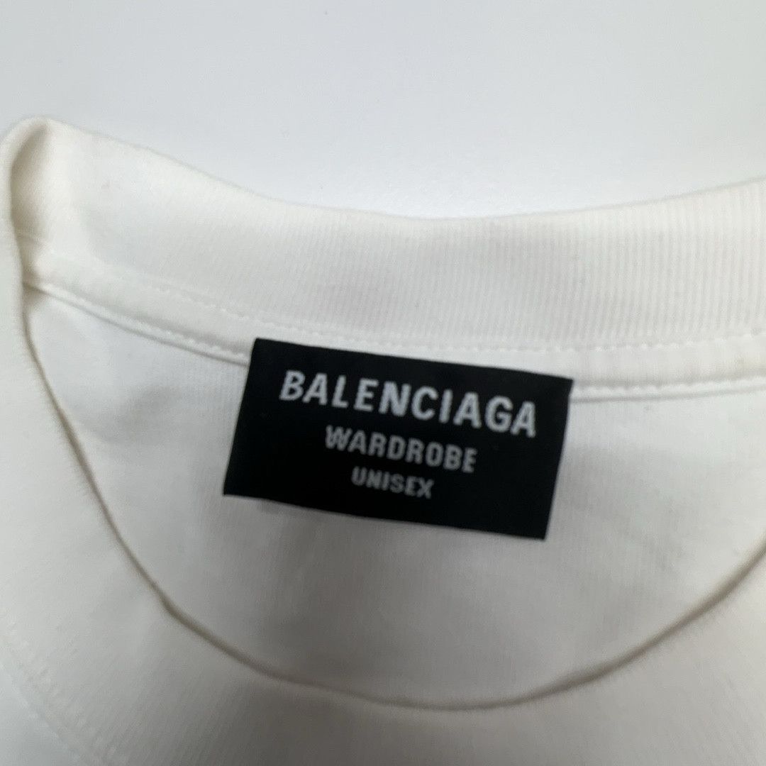 Balenciaga Balenciaga Pixel Logo T-Shirt Size XXS Size US XXS / EU 40 - 3 Thumbnail