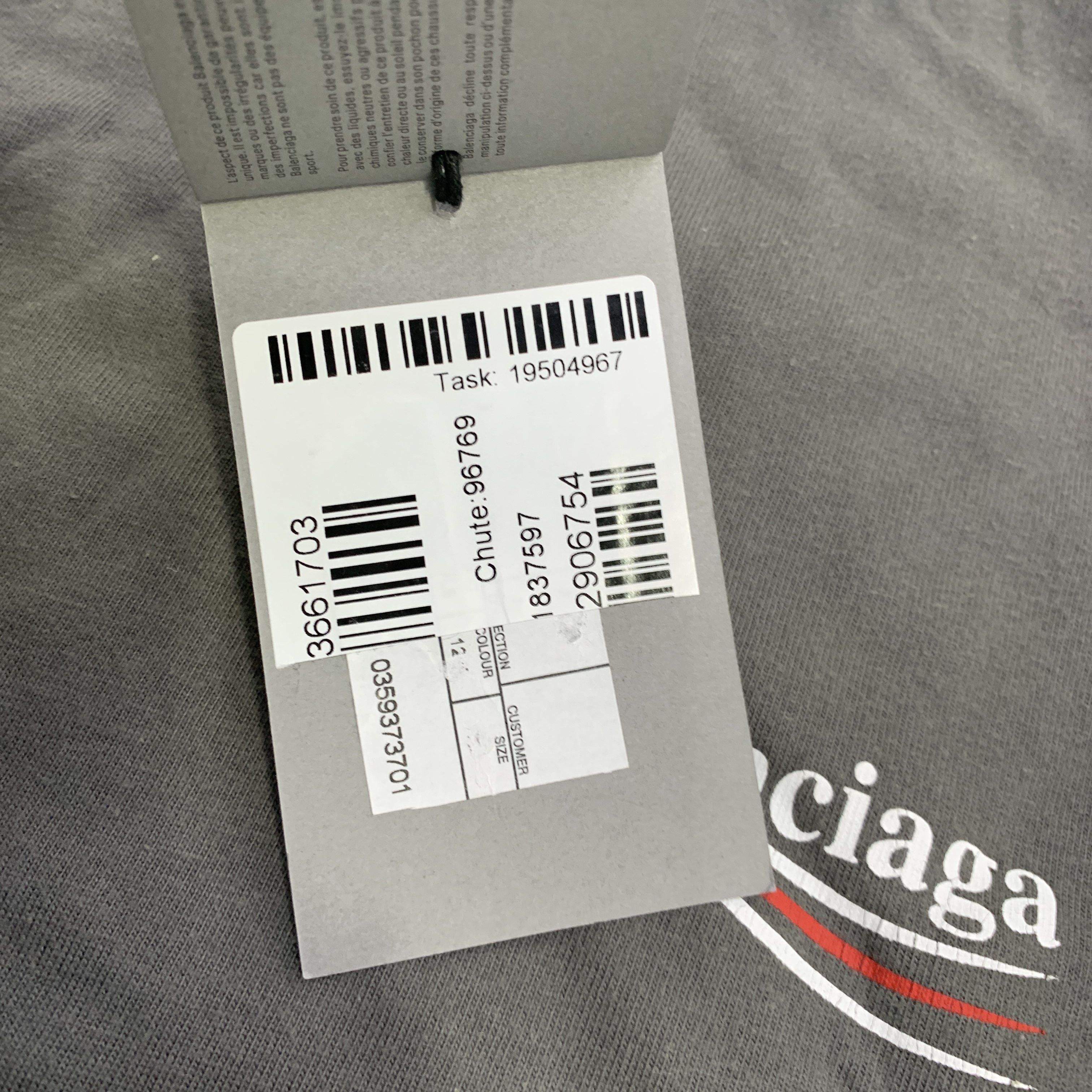 Balenciaga Balenciaga Political Campaign Logo T-Shirt Size M Size US M / EU 48-50 / 2 - 2 Thumbnail