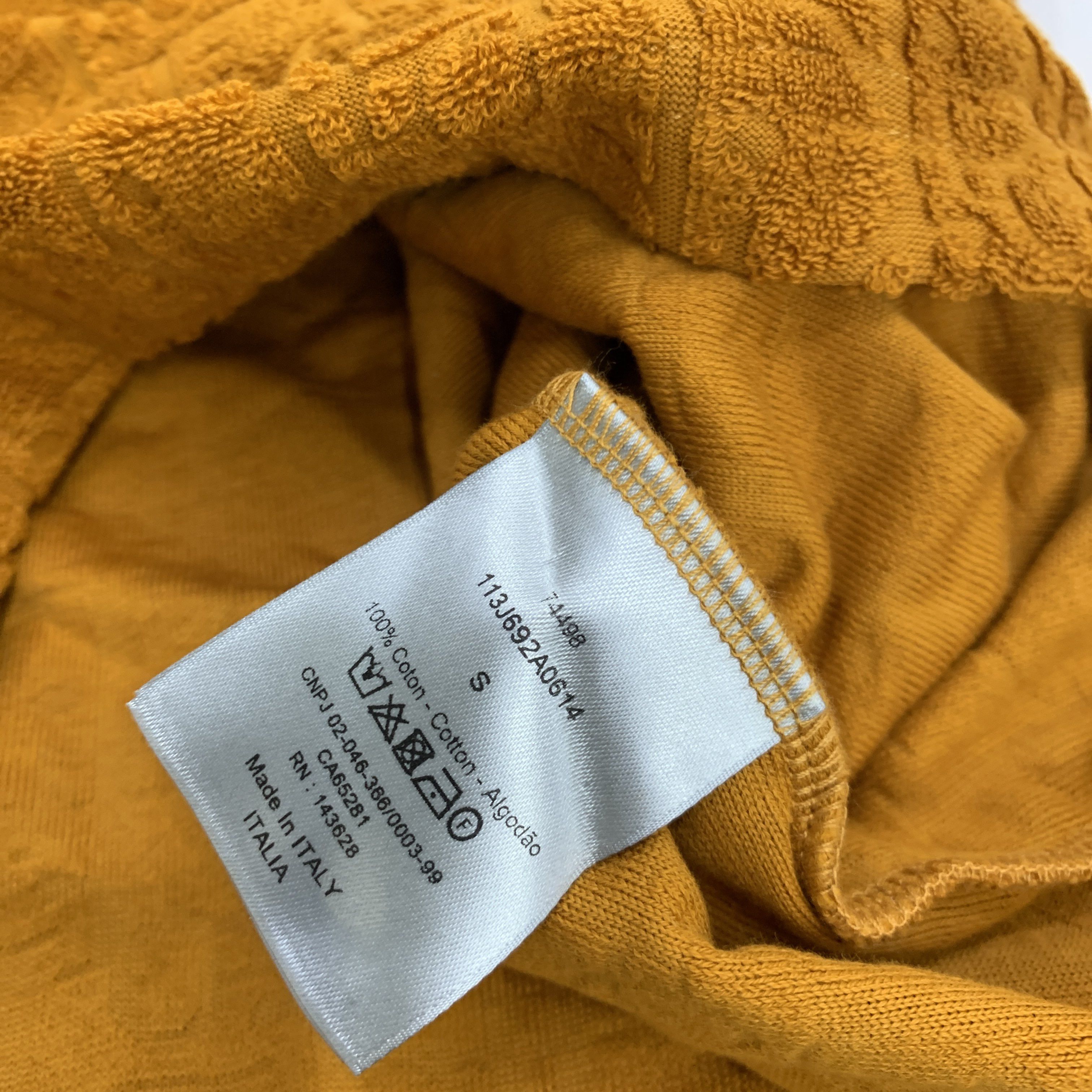 Dior Dior Oblique Towelling T-Shirt Size S Size US S / EU 44-46 / 1 - 3 Thumbnail