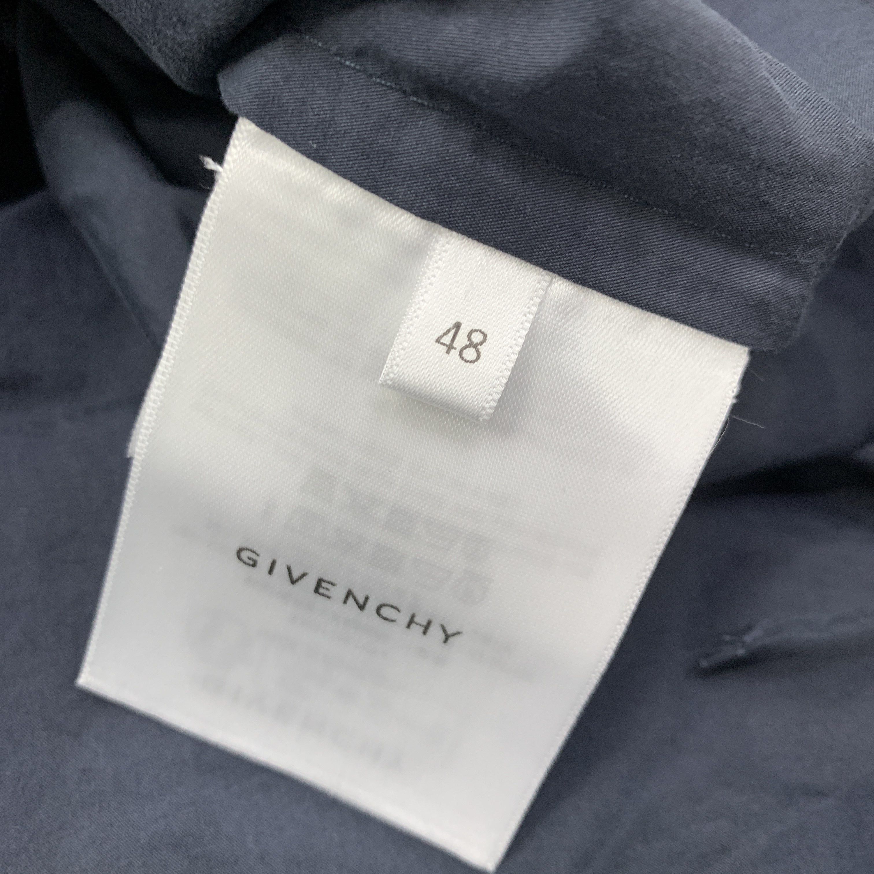 Givenchy Givenchy Silk Blend Half Zip Hoodie Size M Size US M / EU 48-50 / 2 - 2 Thumbnail