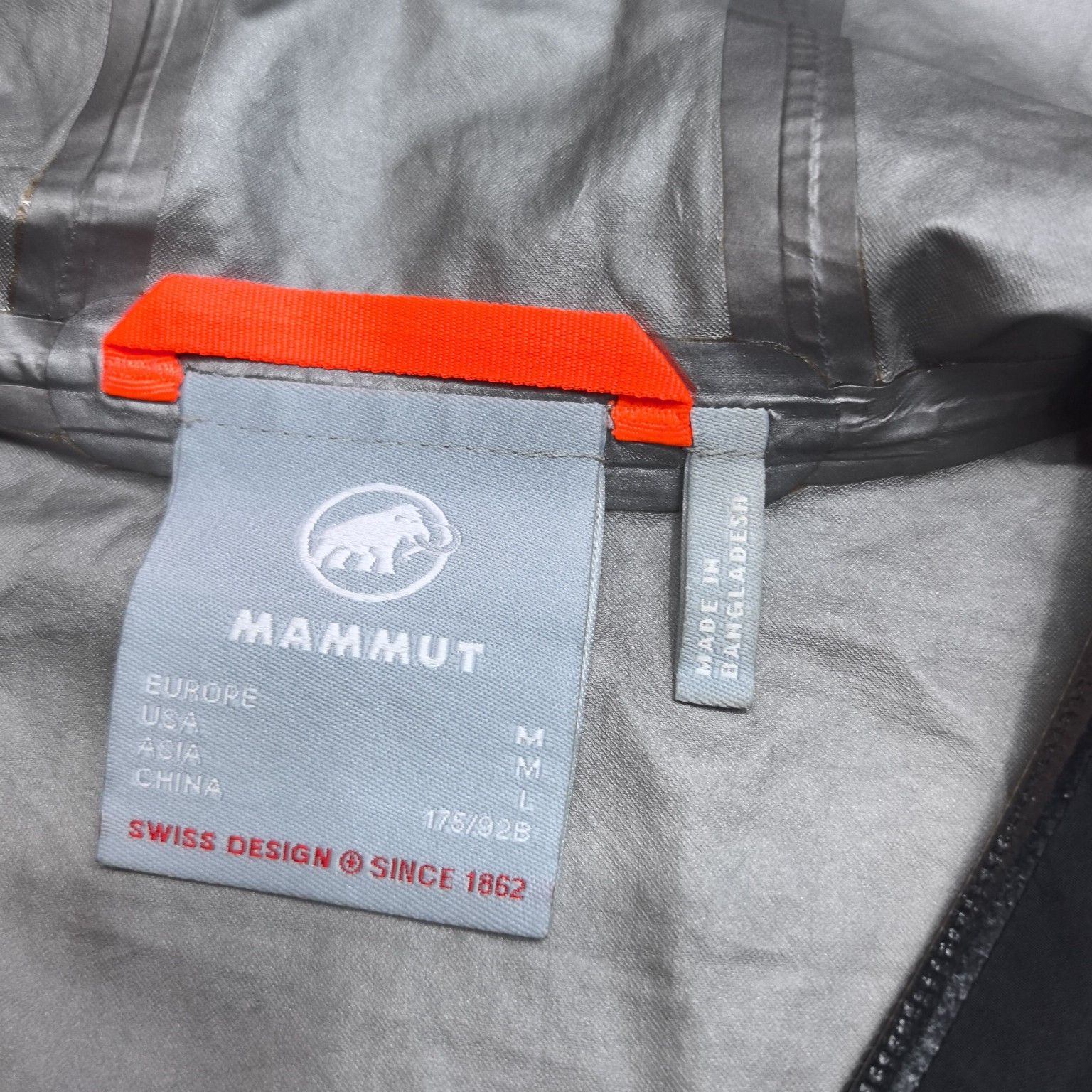 Mammut Mammut Convey Tour GTX Hardshell Jacket Size M Size US M / EU 48-50 / 2 - 3 Thumbnail