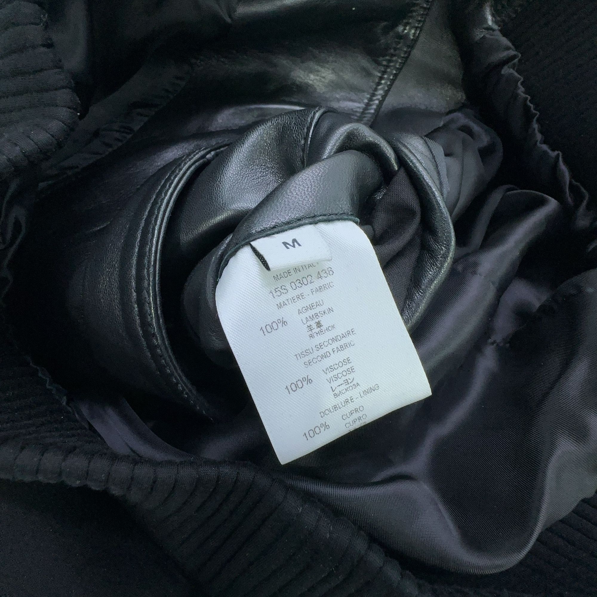 Givenchy Givenchy Lambskin Leather Hooded Jacket Size M Size US M / EU 48-50 / 2 - 9 Thumbnail