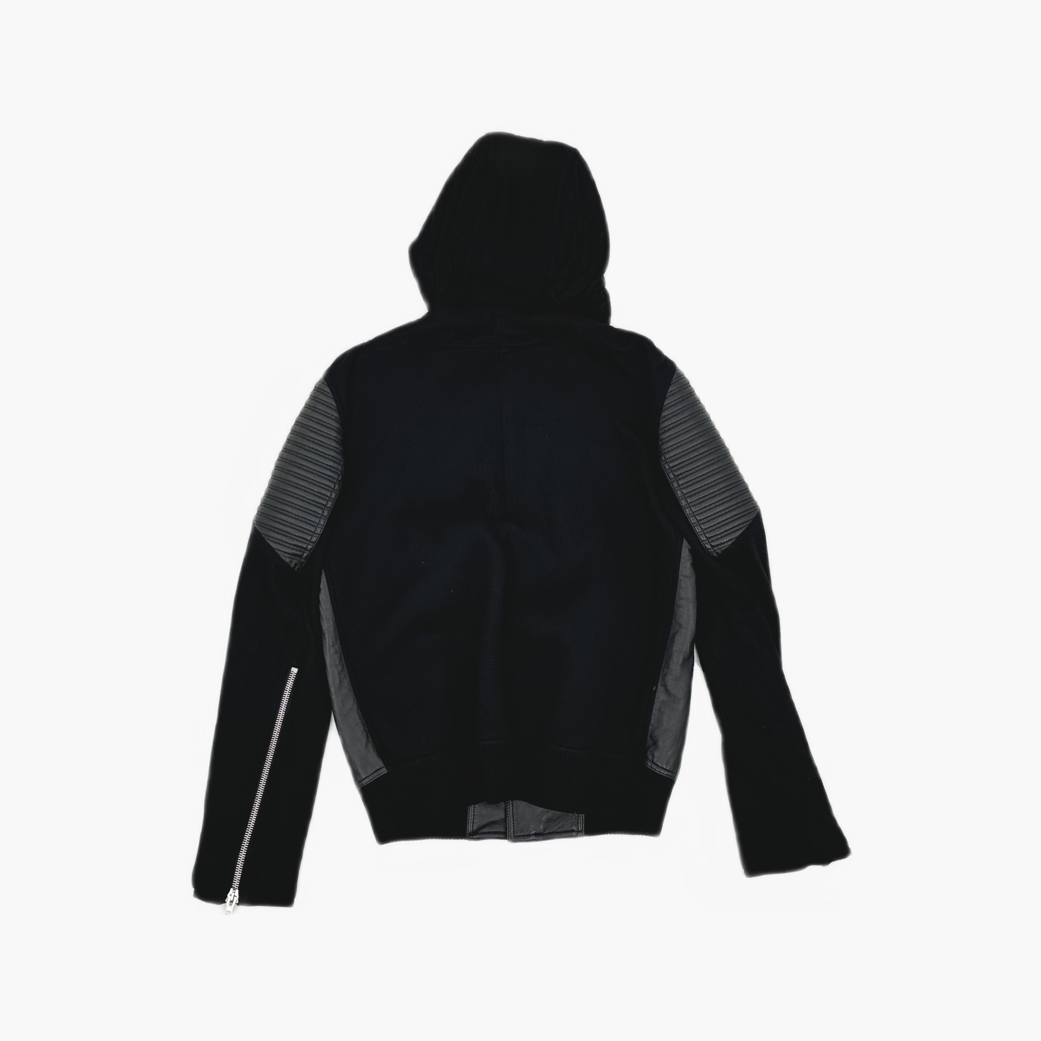 Givenchy Givenchy Lambskin Leather Hooded Jacket Size M Size US M / EU 48-50 / 2 - 2 Thumbnail