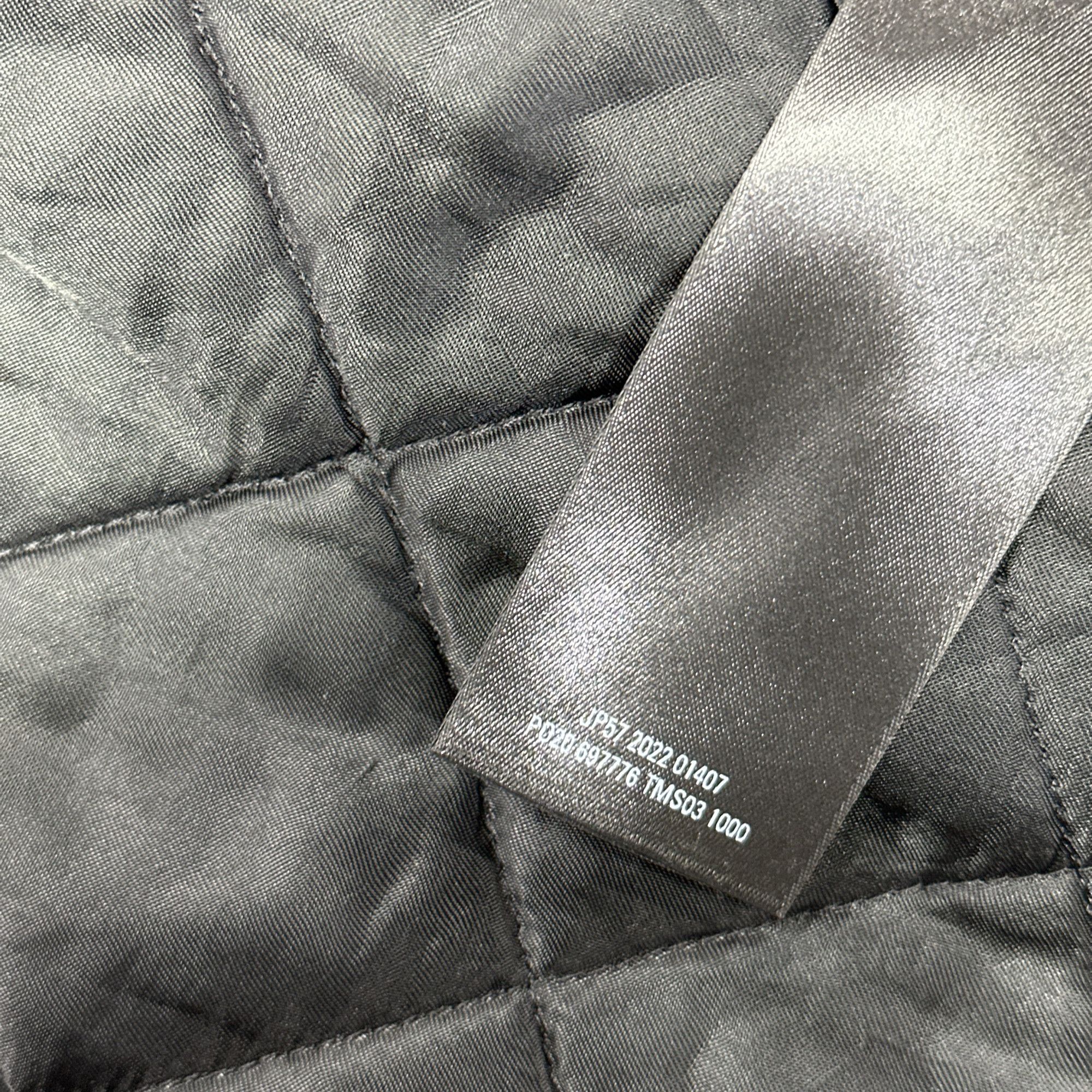 Balenciaga Balenciaga Grainy Leather Denim Style Jacket Size S Size US S / EU 44-46 / 1 - 6 Thumbnail