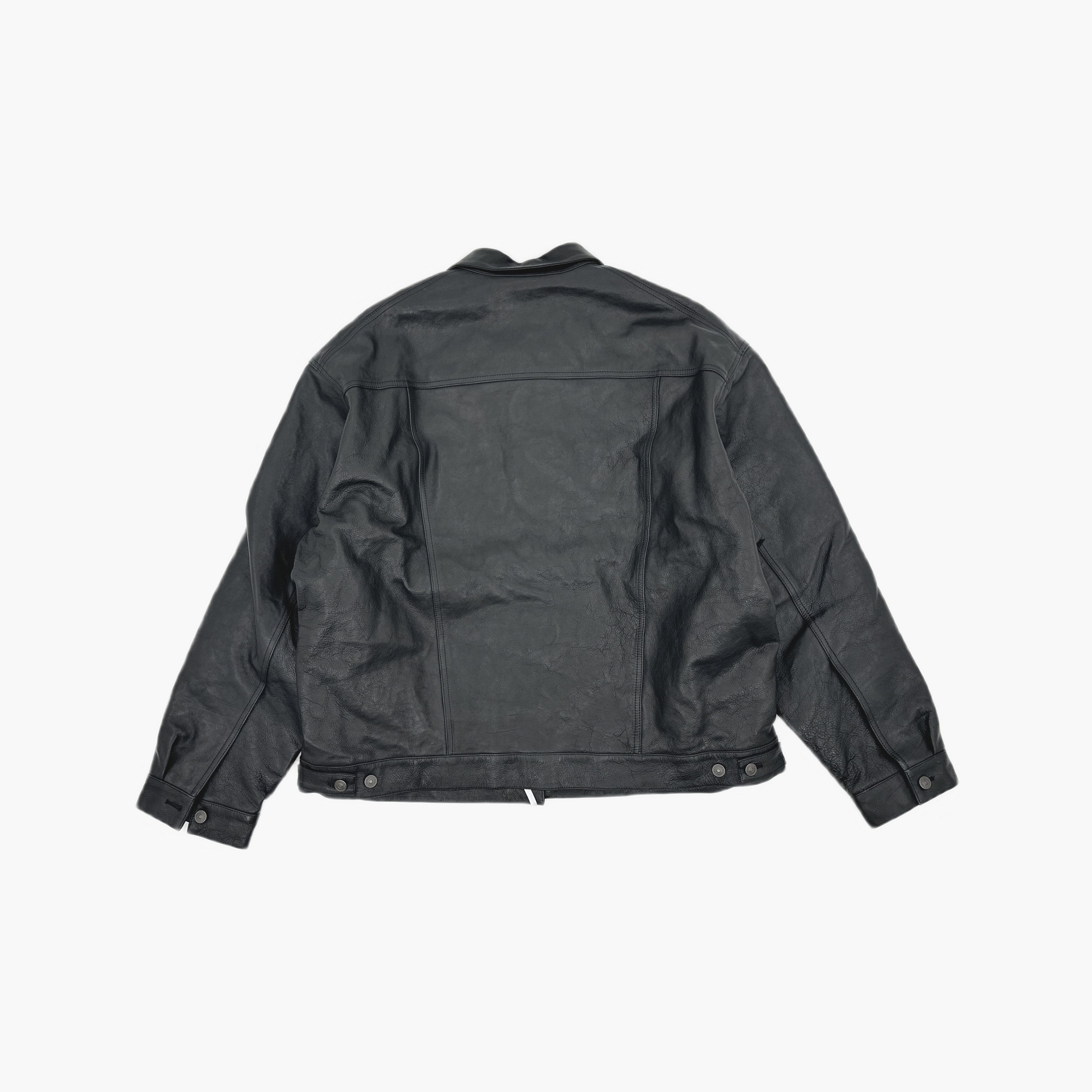 Balenciaga Balenciaga Grainy Soft Leather Jacket Size XS Size US XS / EU 42 / 0 - 2 Thumbnail