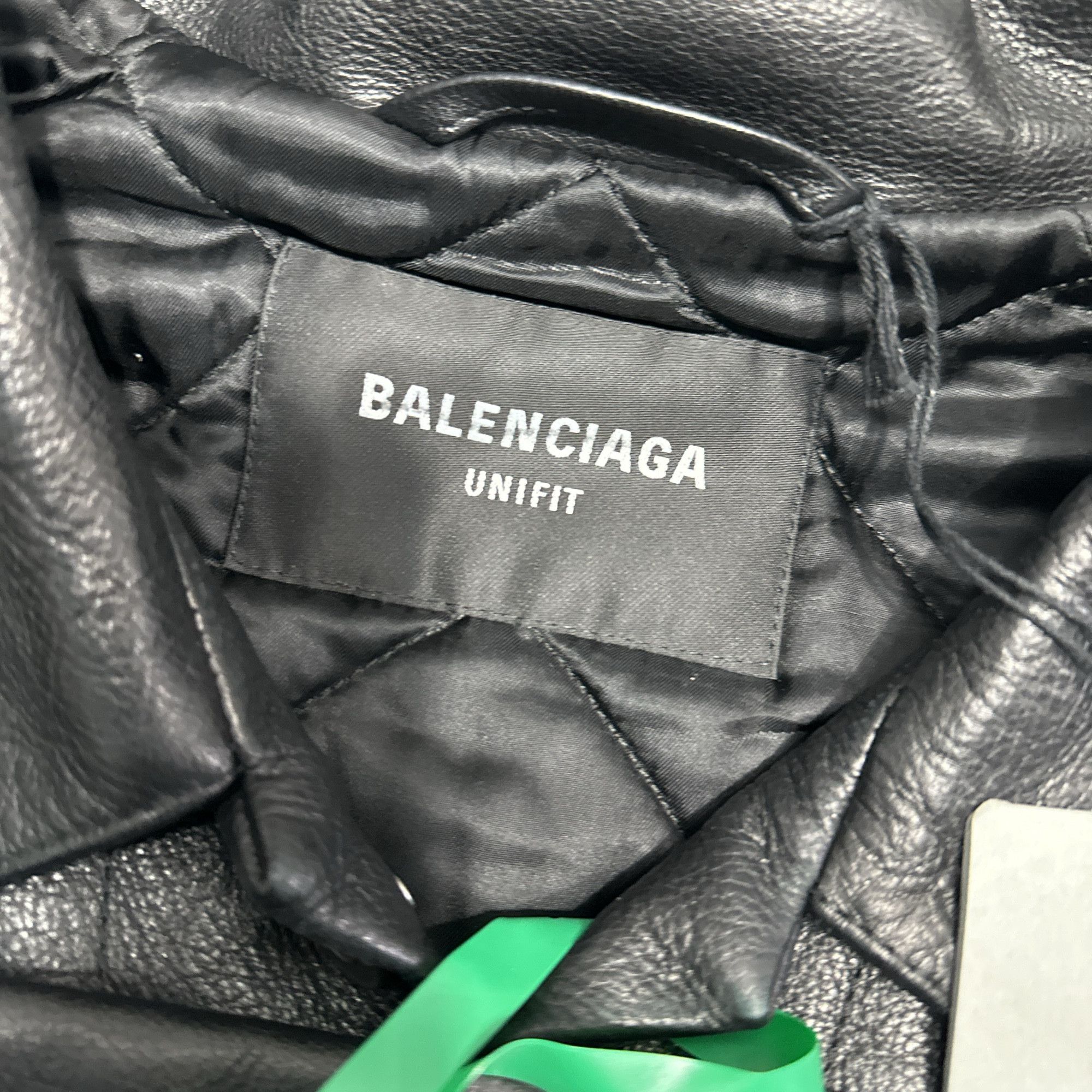 Balenciaga Balenciaga Grainy Soft Leather Jacket Size XS Size US XS / EU 42 / 0 - 3 Thumbnail