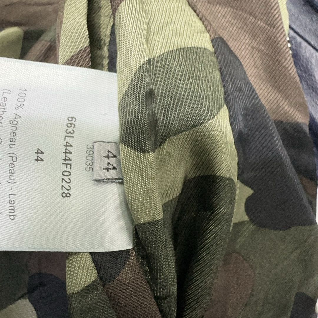 Dior Dior Lambskin Camo Lining Bomber Jacket Size 44 Size US S / EU 44-46 / 1 - 4 Thumbnail