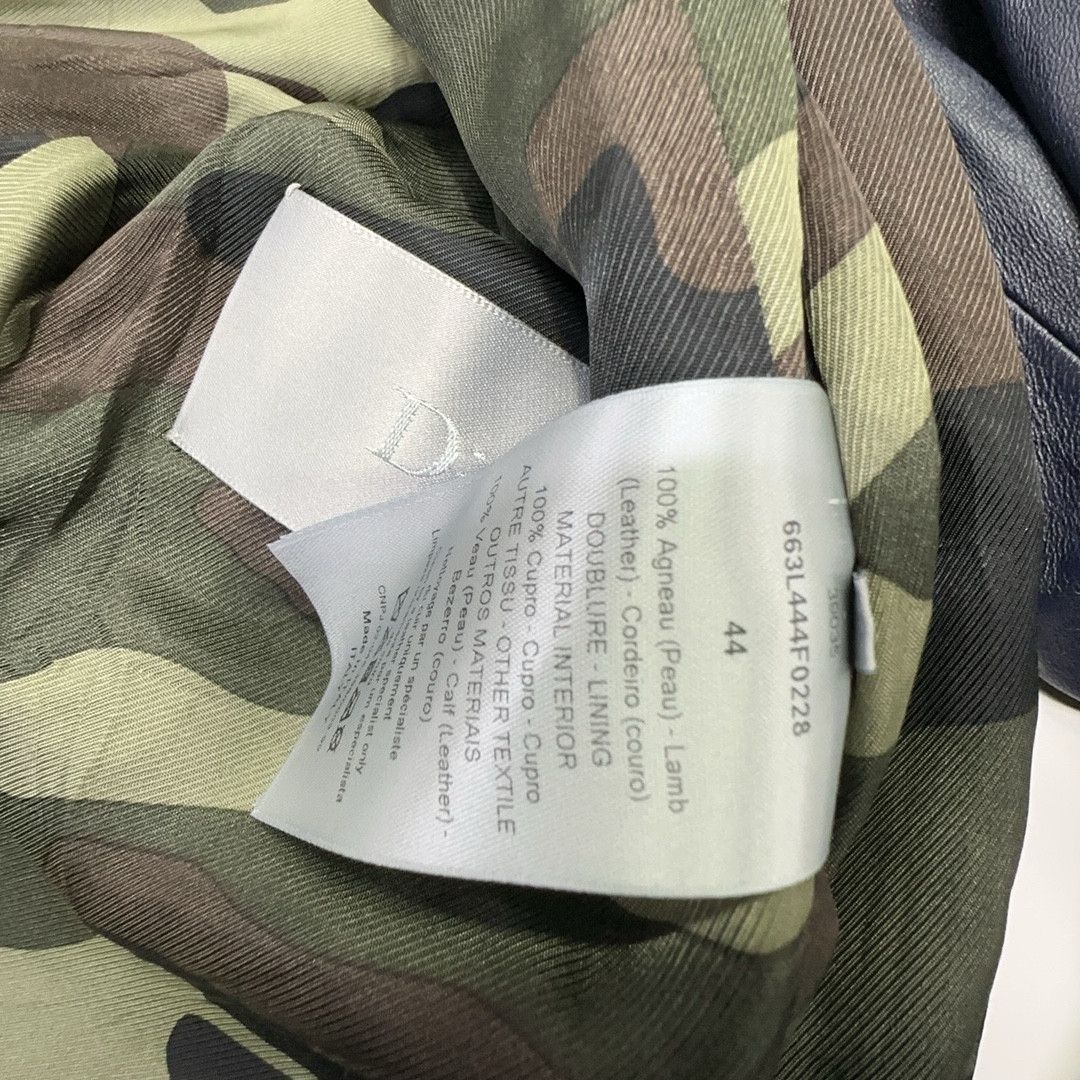 Dior Dior Lambskin Camo Lining Bomber Jacket Size 44 Size US S / EU 44-46 / 1 - 3 Thumbnail