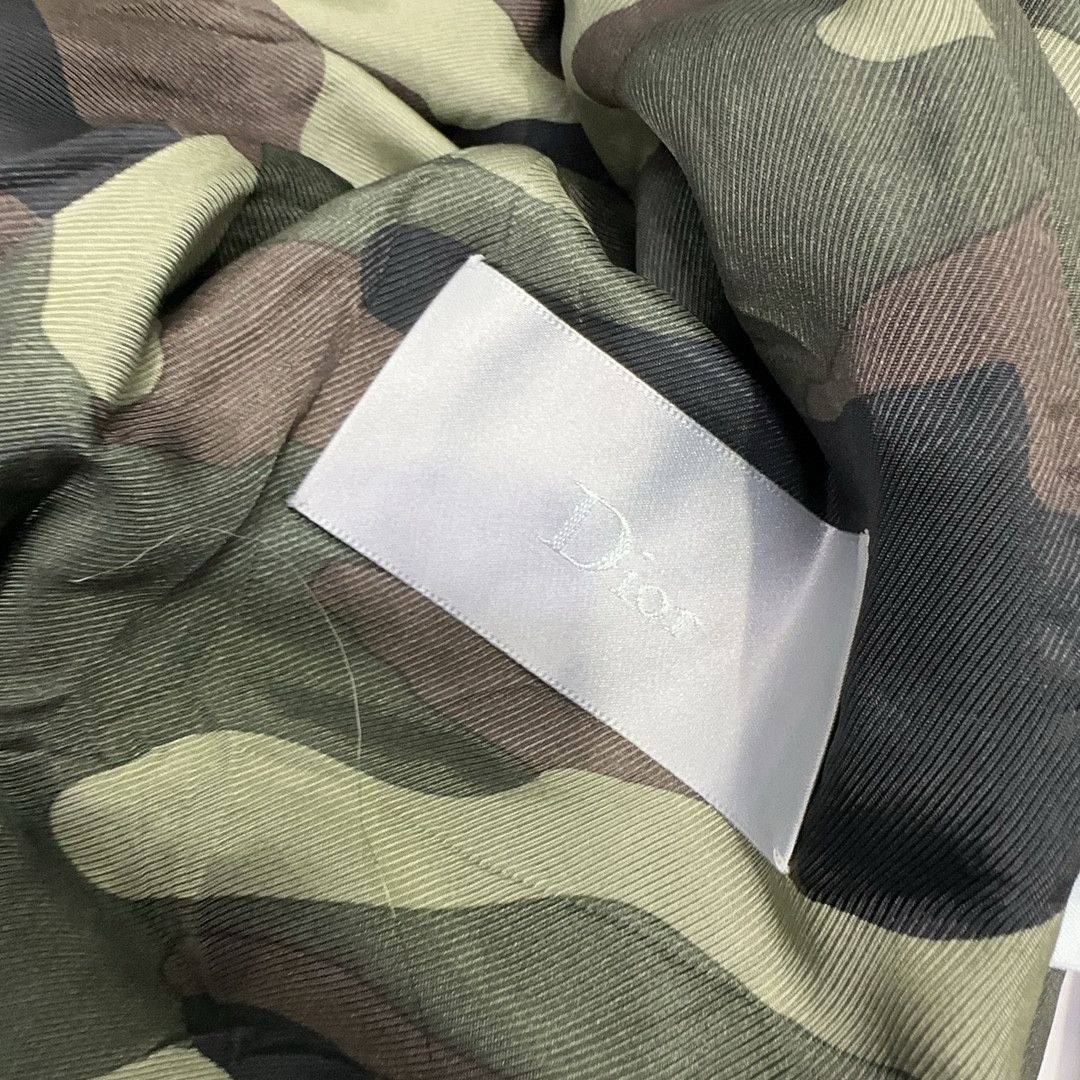 Dior Dior Lambskin Camo Lining Bomber Jacket Size 44 Size US S / EU 44-46 / 1 - 5 Thumbnail