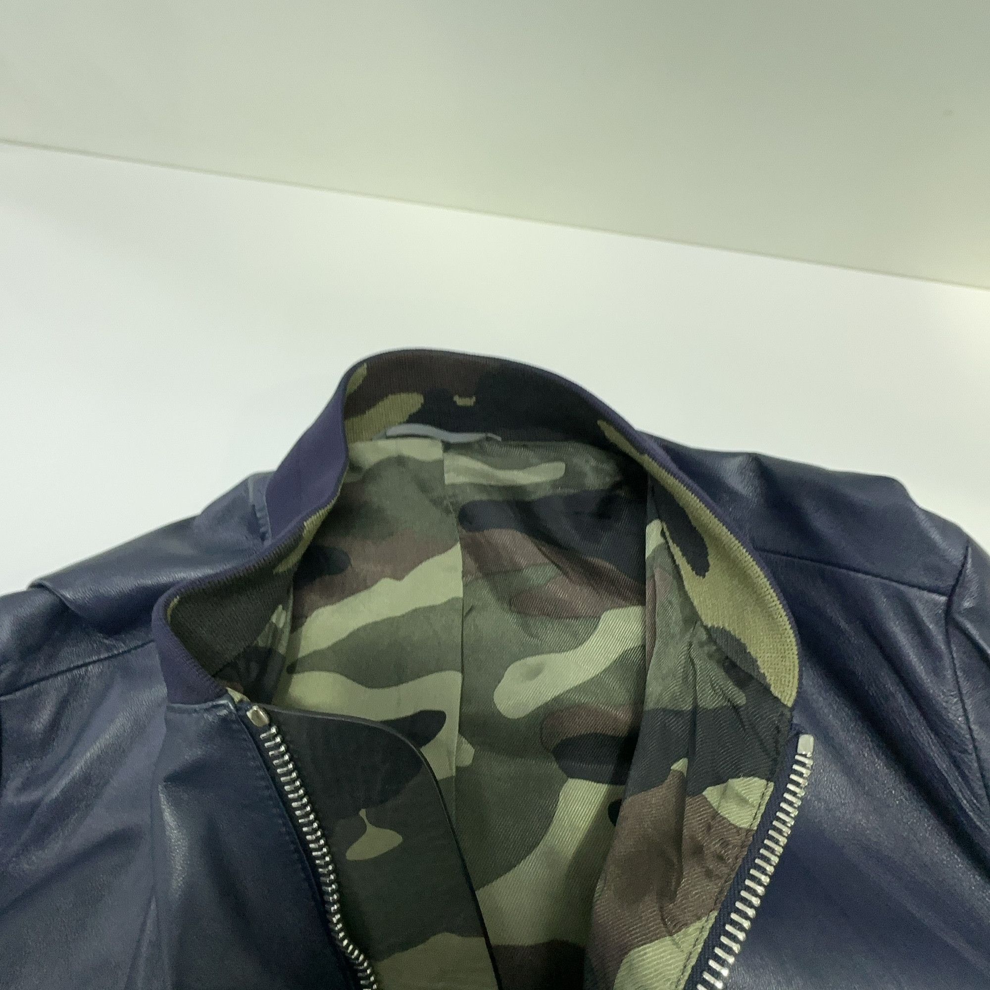 Dior Dior Lambskin Camo Lining Bomber Jacket Size 44 Size US S / EU 44-46 / 1 - 6 Thumbnail