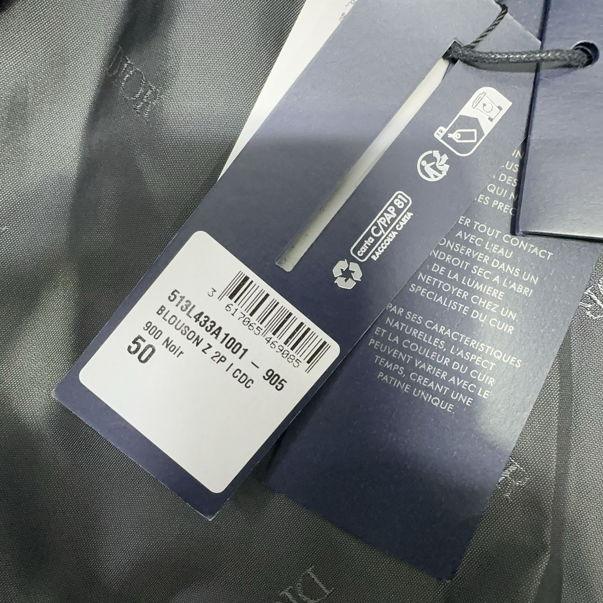 Dior DIOR Calfskin Leather Bomber Jacket Size 50 Size US M / EU 48-50 / 2 - 5 Thumbnail