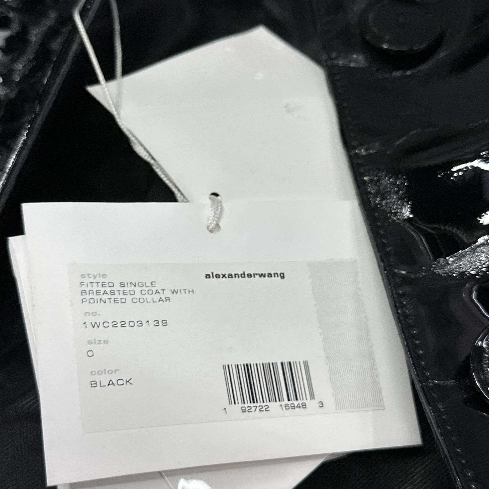 Alexander Wang Alexander Wang Textured Leather Coat Size 0 Size XS / US 0-2 / IT 36-38 - 3 Thumbnail